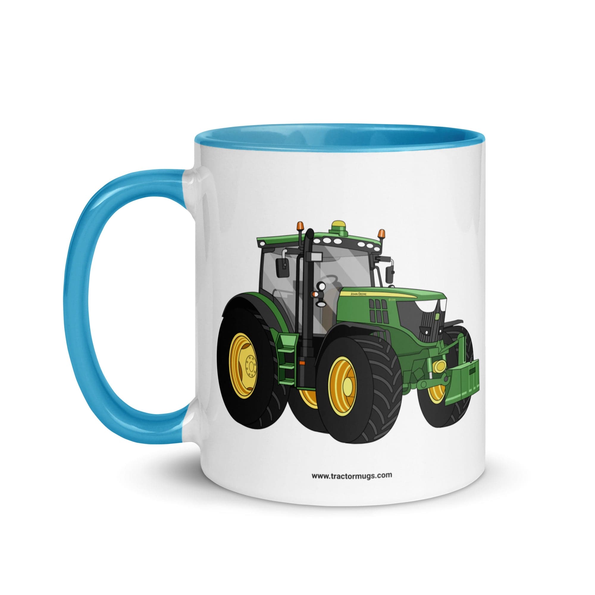 The Tractor Mugs Store John Deere 6125 R | Mug with Color Inside Quality Farmers Merch