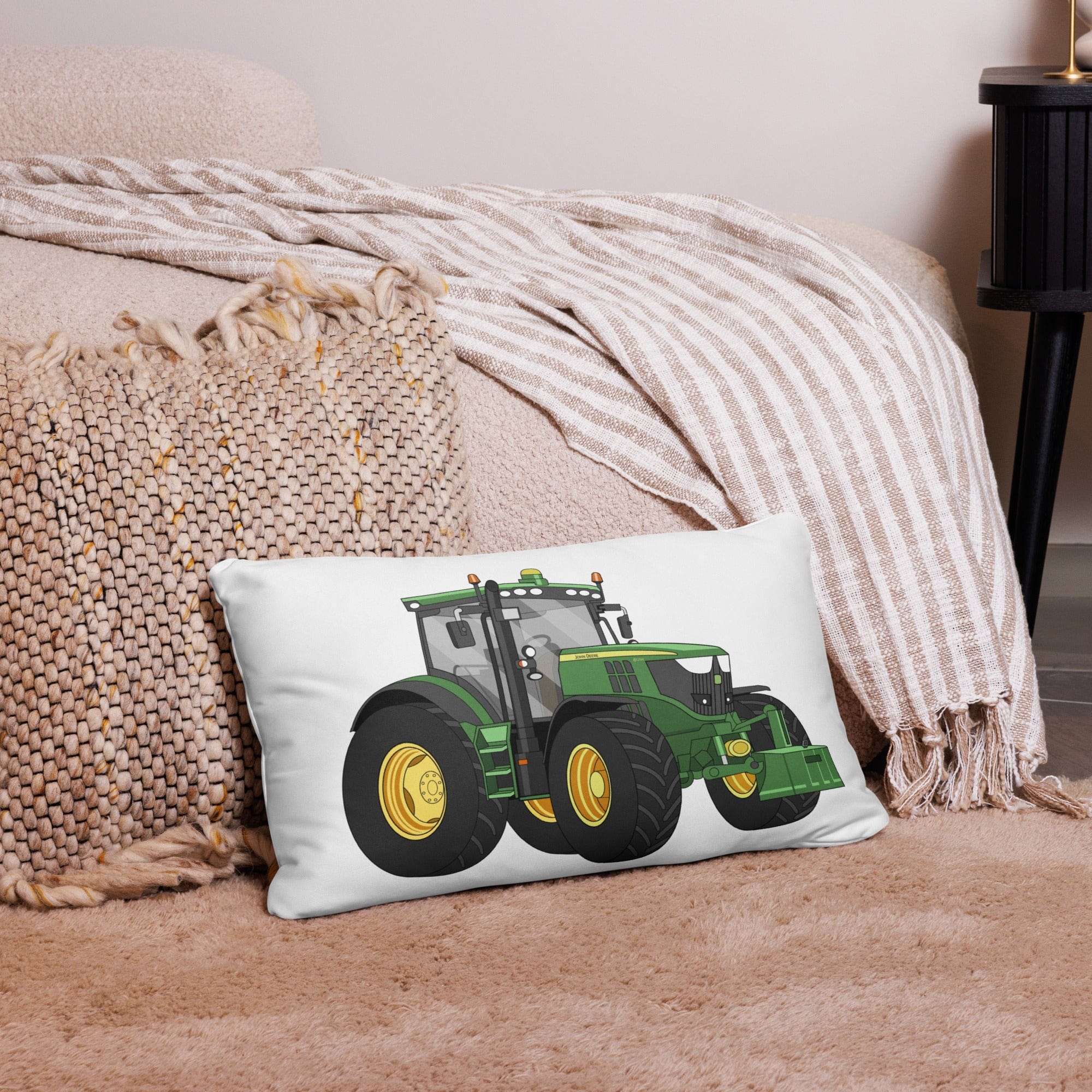 The Tractor Mugs Store John Deere 6125 R | Pillow Case Quality Farmers Merch