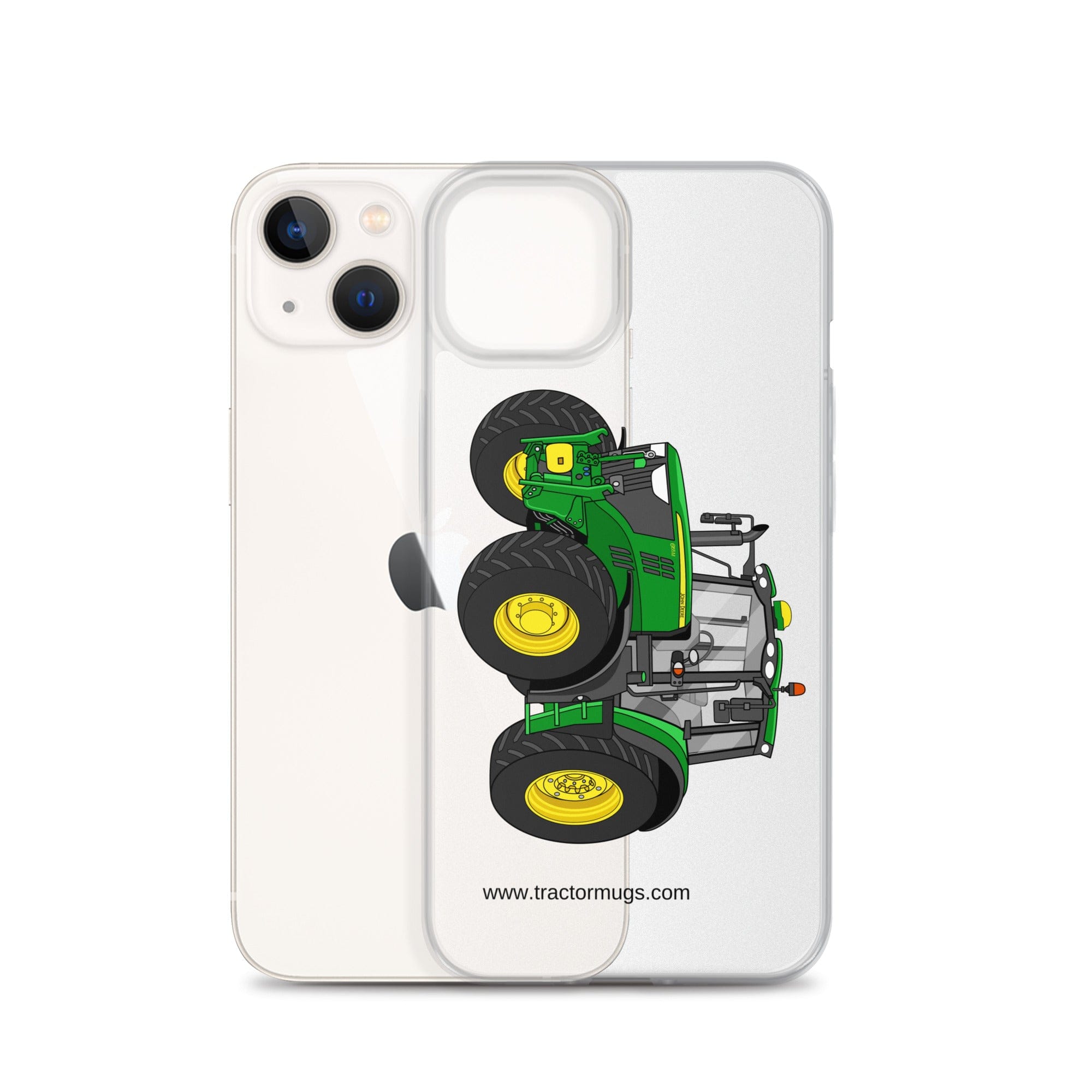 The Tractor Mugs Store John Deere 6155 M | Clear Case for iPhone® Quality Farmers Merch
