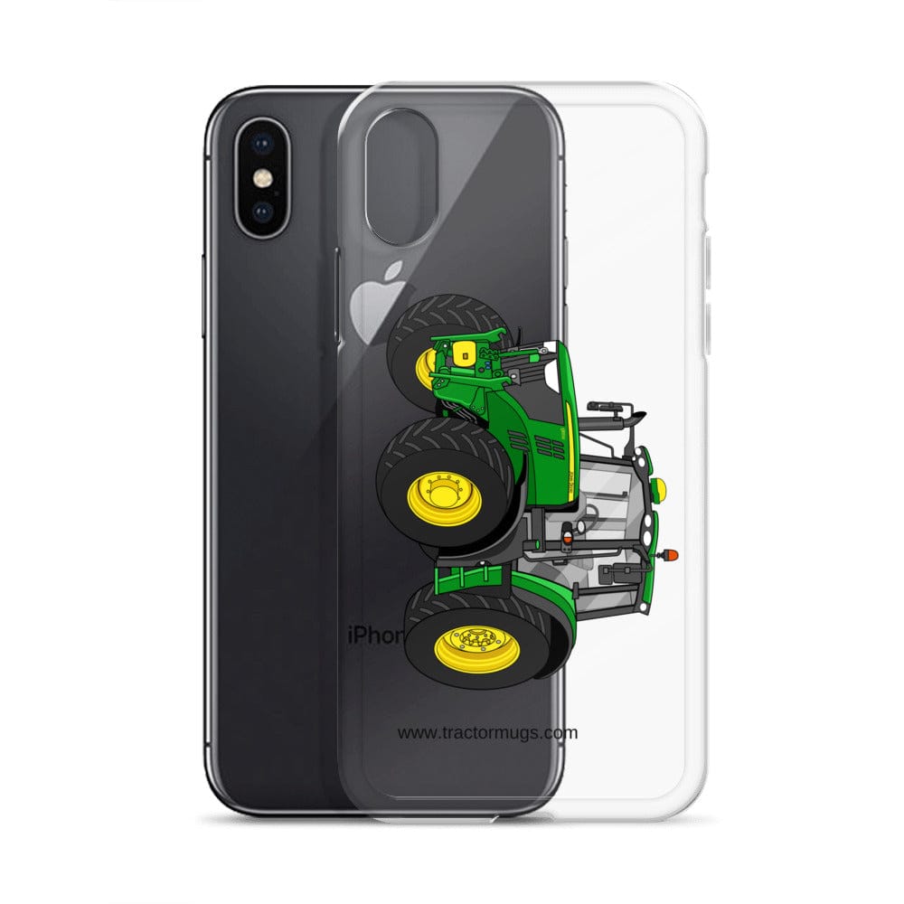 The Tractor Mugs Store John Deere 6155 M | Clear Case for iPhone® Quality Farmers Merch