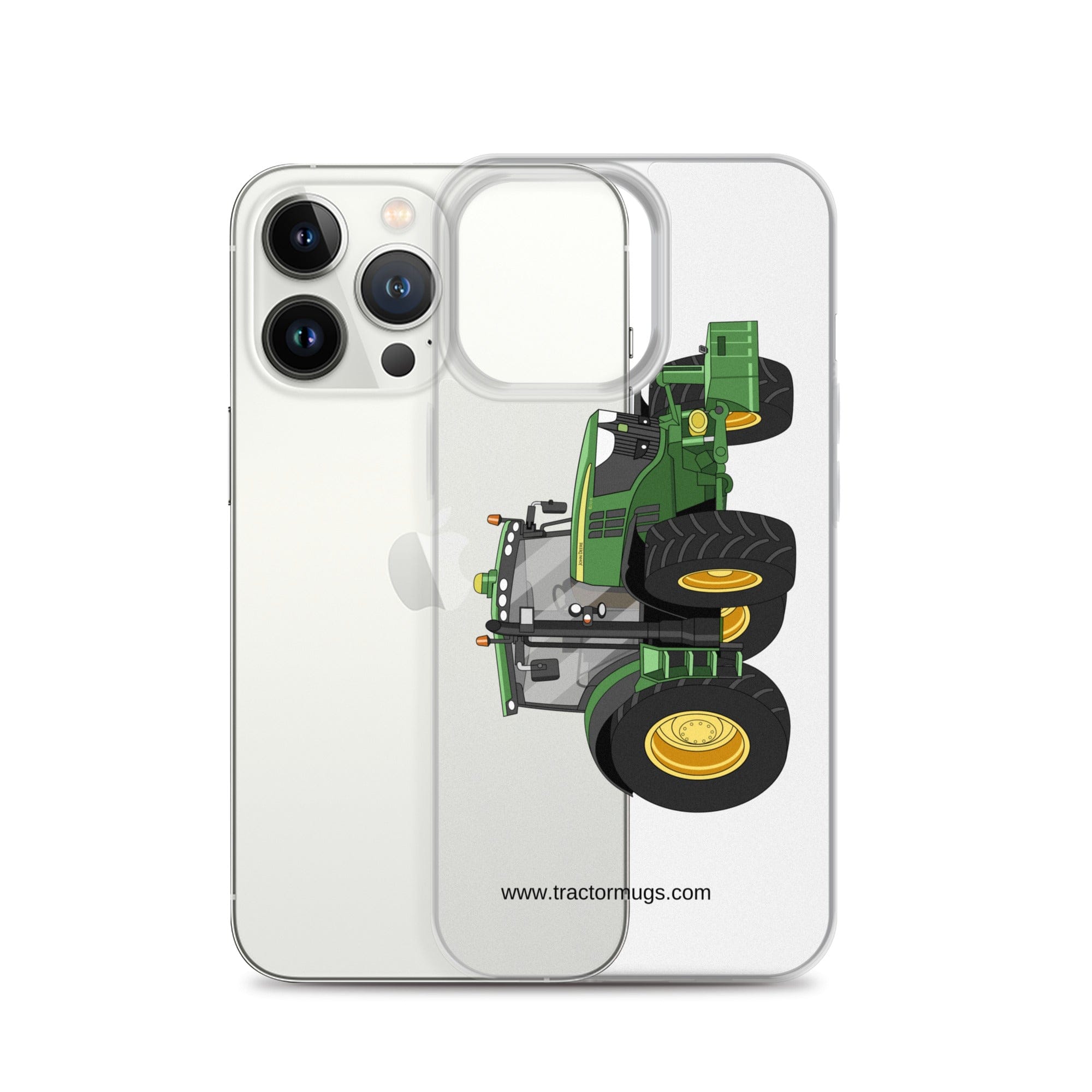 The Tractor Mugs Store John Deere 6210 R | Clear Case for iPhone® Quality Farmers Merch