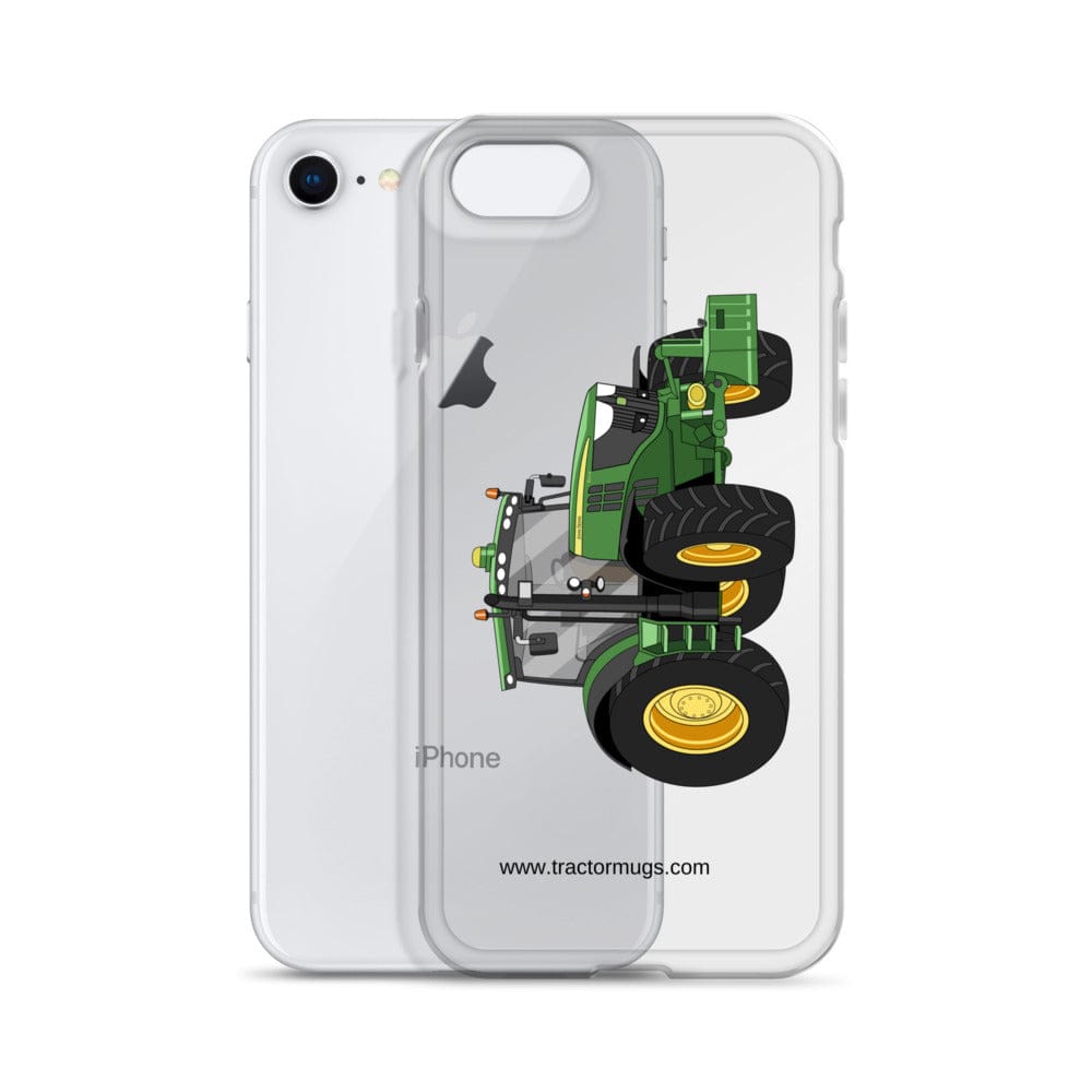 The Tractor Mugs Store John Deere 6210 R | Clear Case for iPhone® Quality Farmers Merch