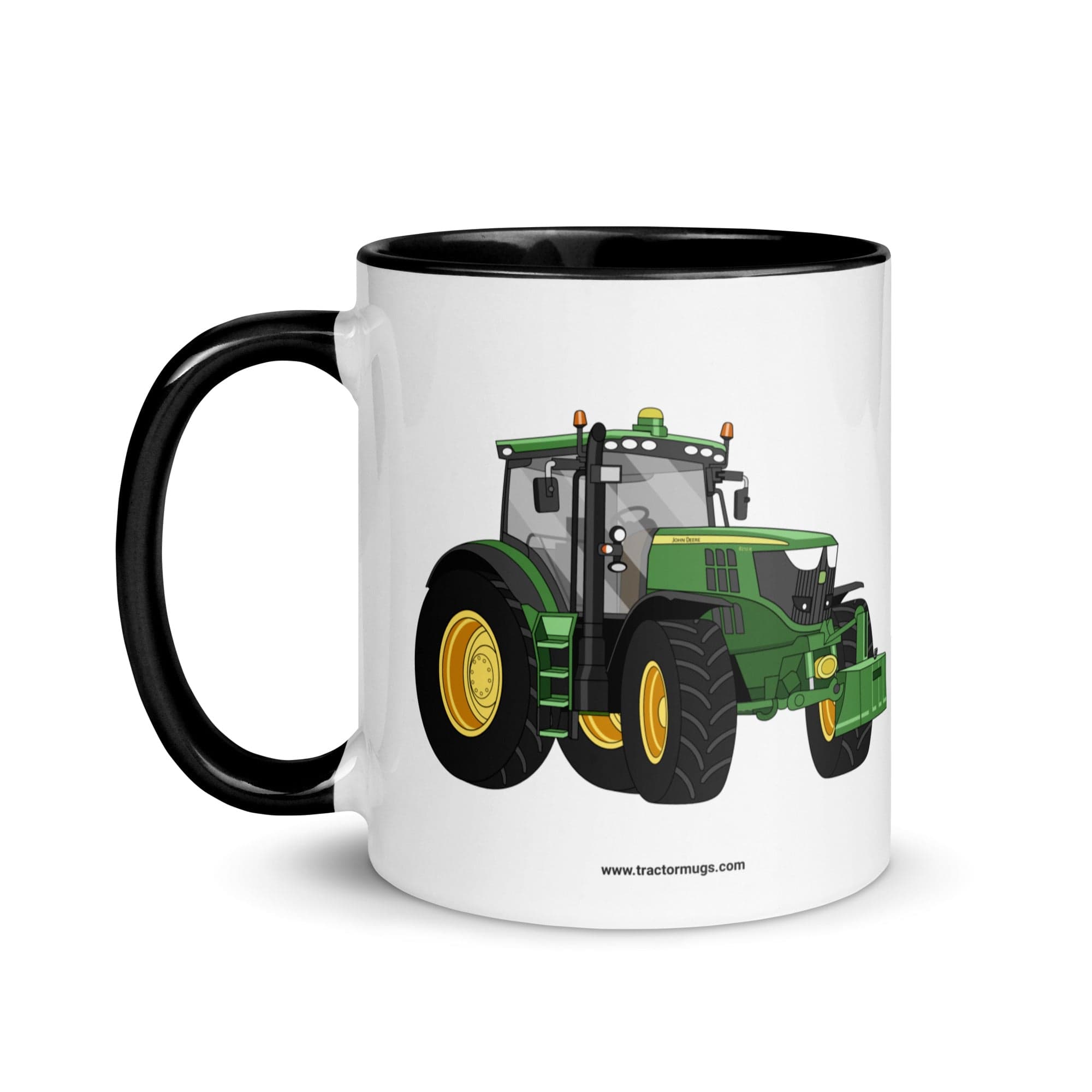 The Tractor Mugs Store John Deere 6210 R | Mug with Color Inside Quality Farmers Merch