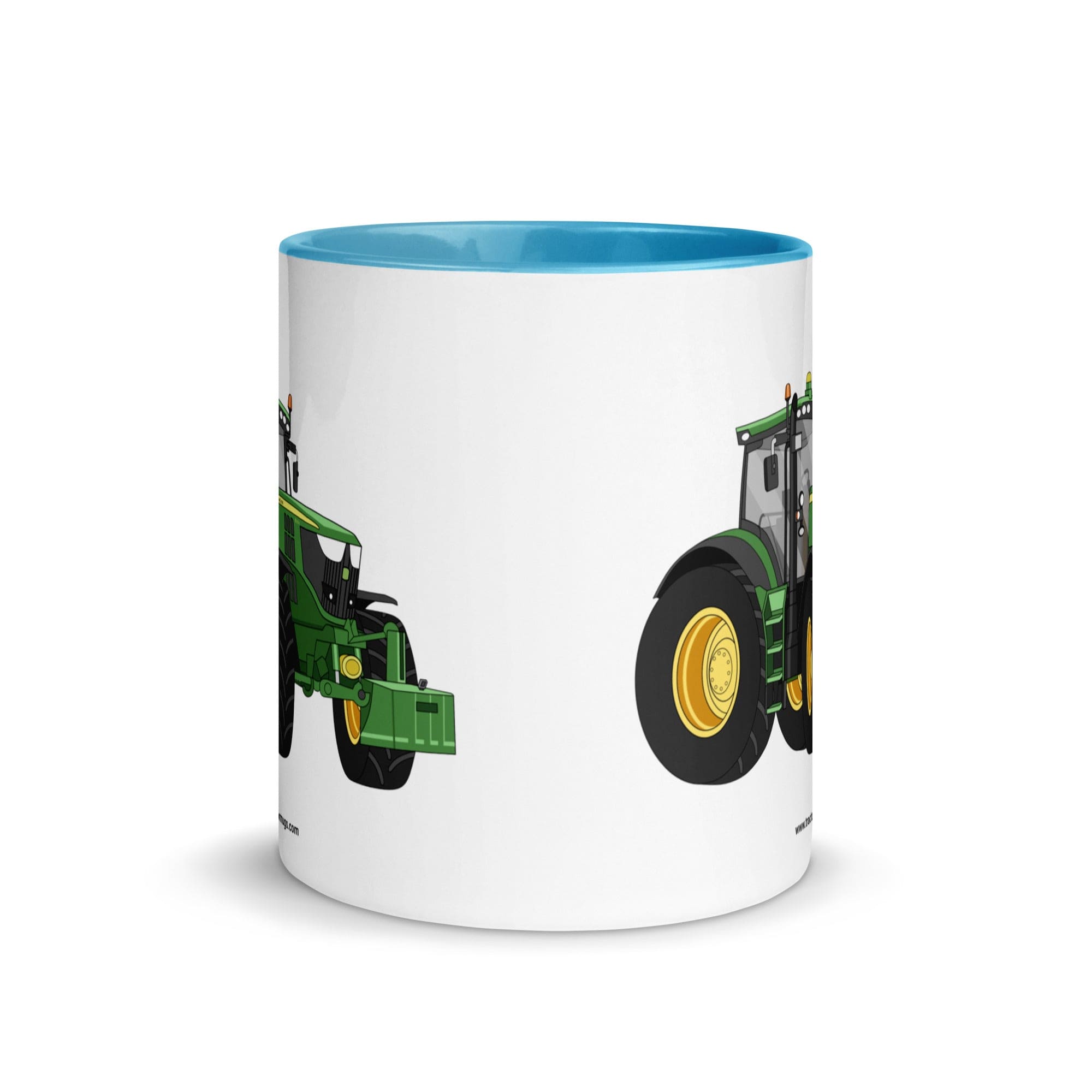 The Tractor Mugs Store John Deere 6210 R | Mug with Color Inside Quality Farmers Merch