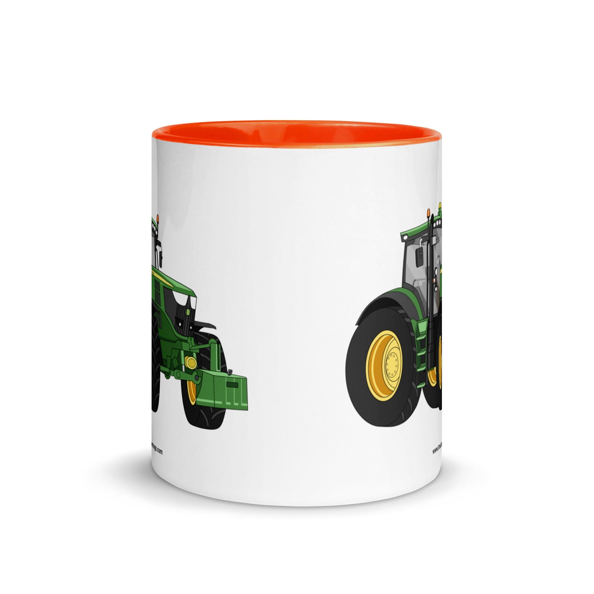 The Tractor Mugs Store John Deere 6210 R | Mug with Color Inside Quality Farmers Merch