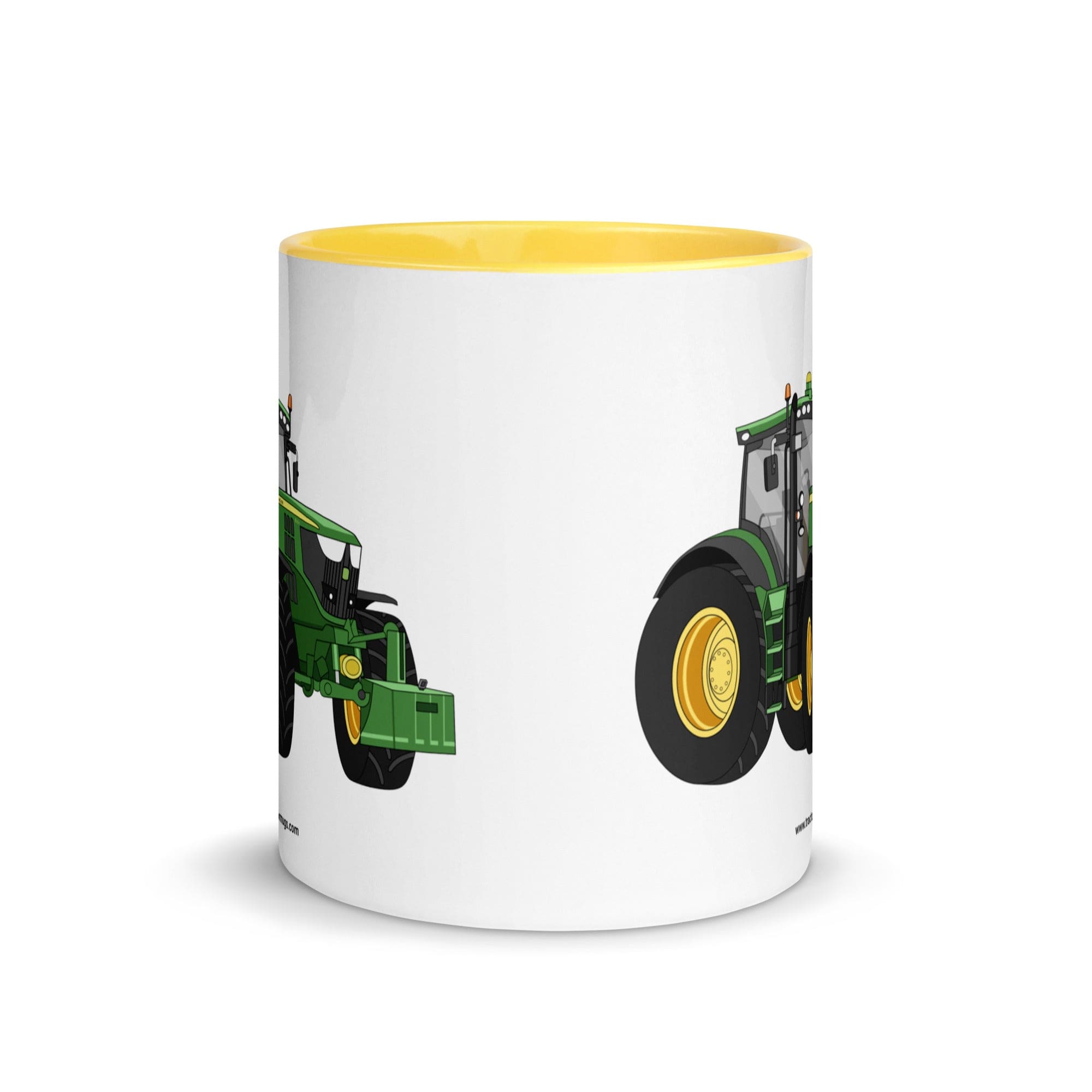 The Tractor Mugs Store John Deere 6210 R | Mug with Color Inside Quality Farmers Merch
