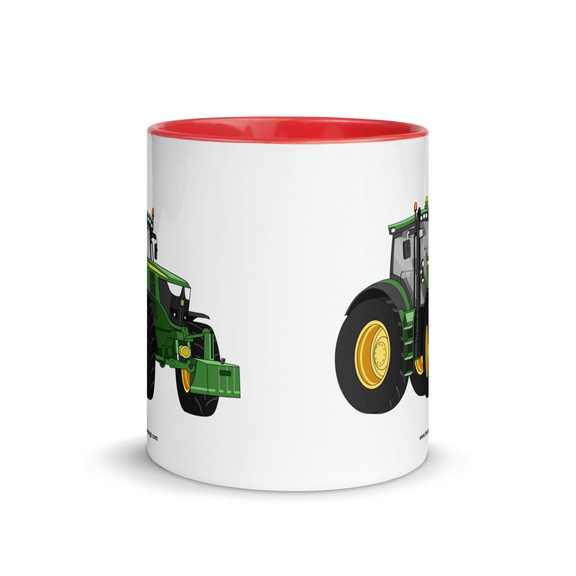 The Tractor Mugs Store John Deere 6210 R | Mug with Color Inside Quality Farmers Merch