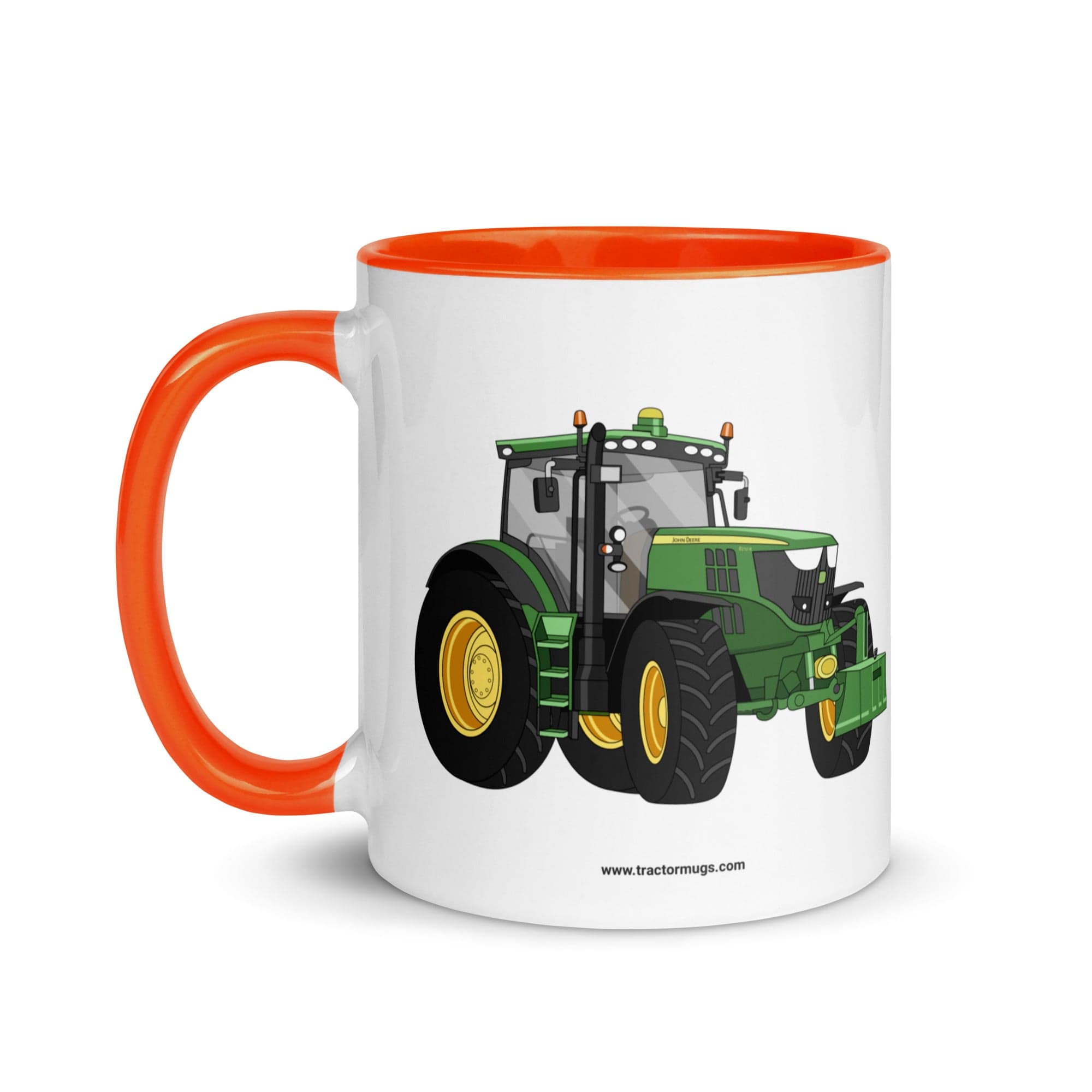The Tractor Mugs Store John Deere 6210 R | Mug with Color Inside Quality Farmers Merch