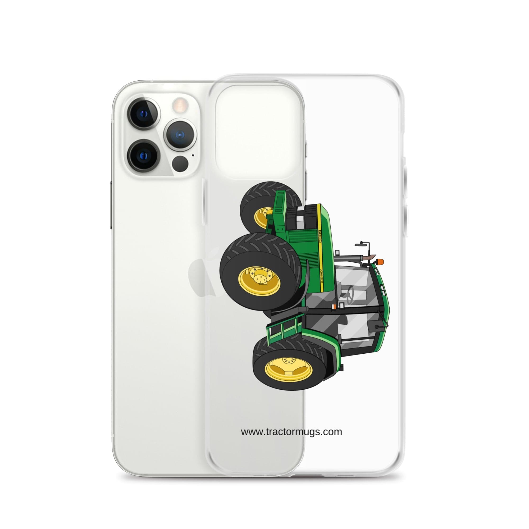 The Tractor Mugs Store John Deere 6800 | Clear Case for iPhone® Quality Farmers Merch