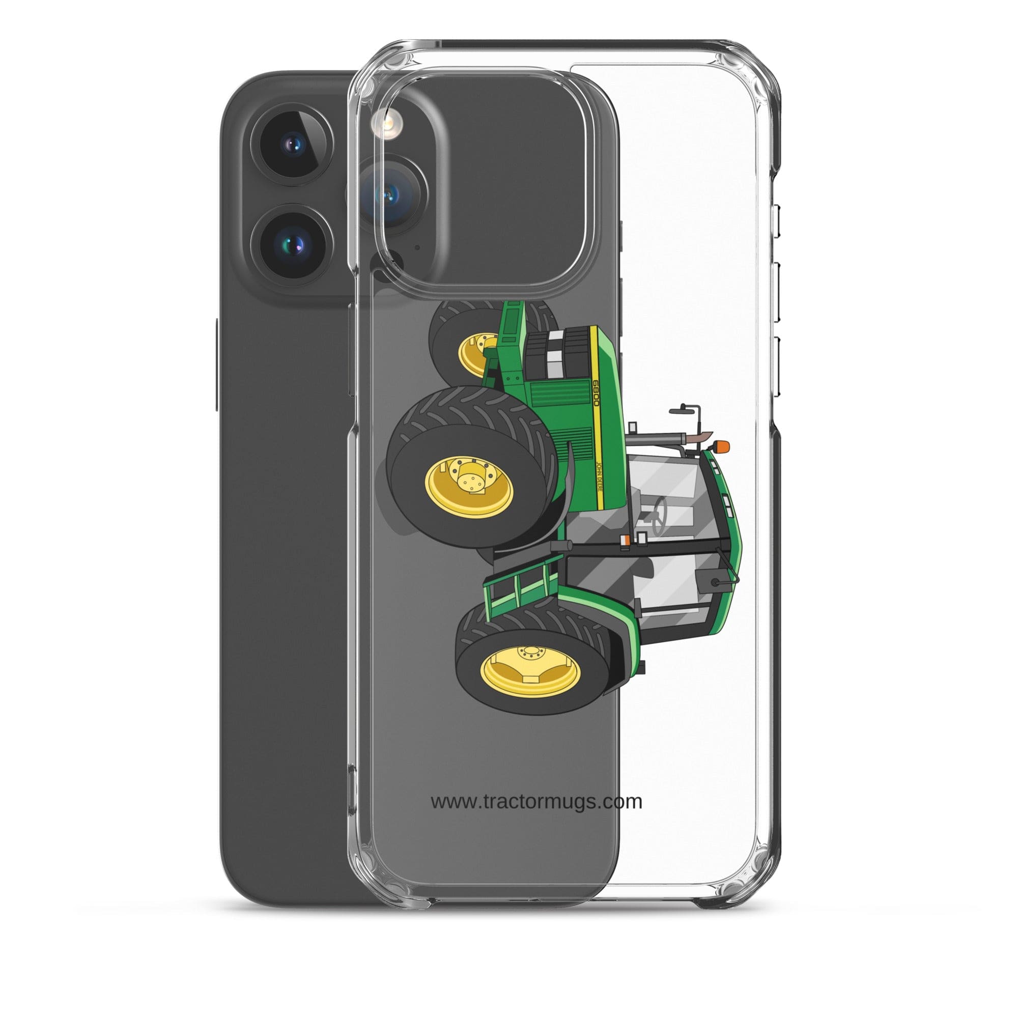 The Tractor Mugs Store John Deere 6800 | Clear Case for iPhone® Quality Farmers Merch