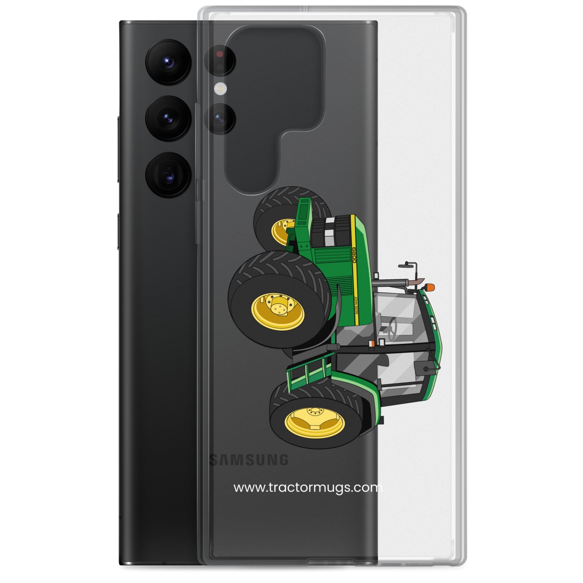 The Tractor Mugs Store John Deere 6800 | Clear Case for Samsung® Quality Farmers Merch