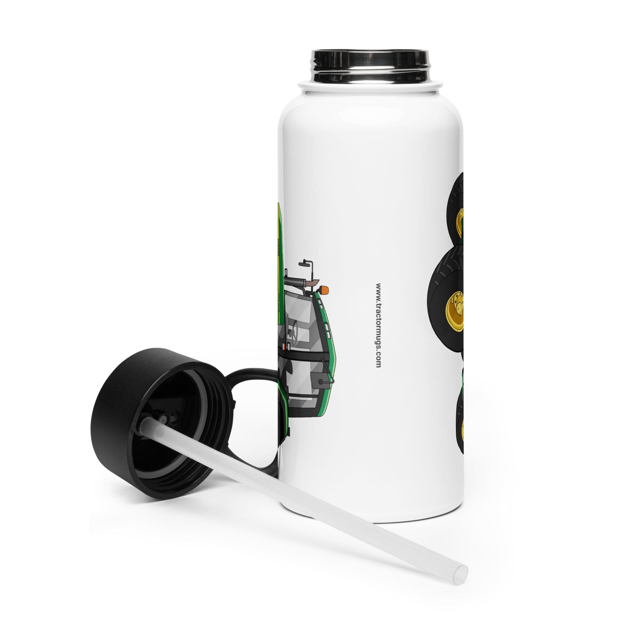 The Tractor Mugs Store John Deere 6800 | Stainless Steel Water Bottle Quality Farmers Merch