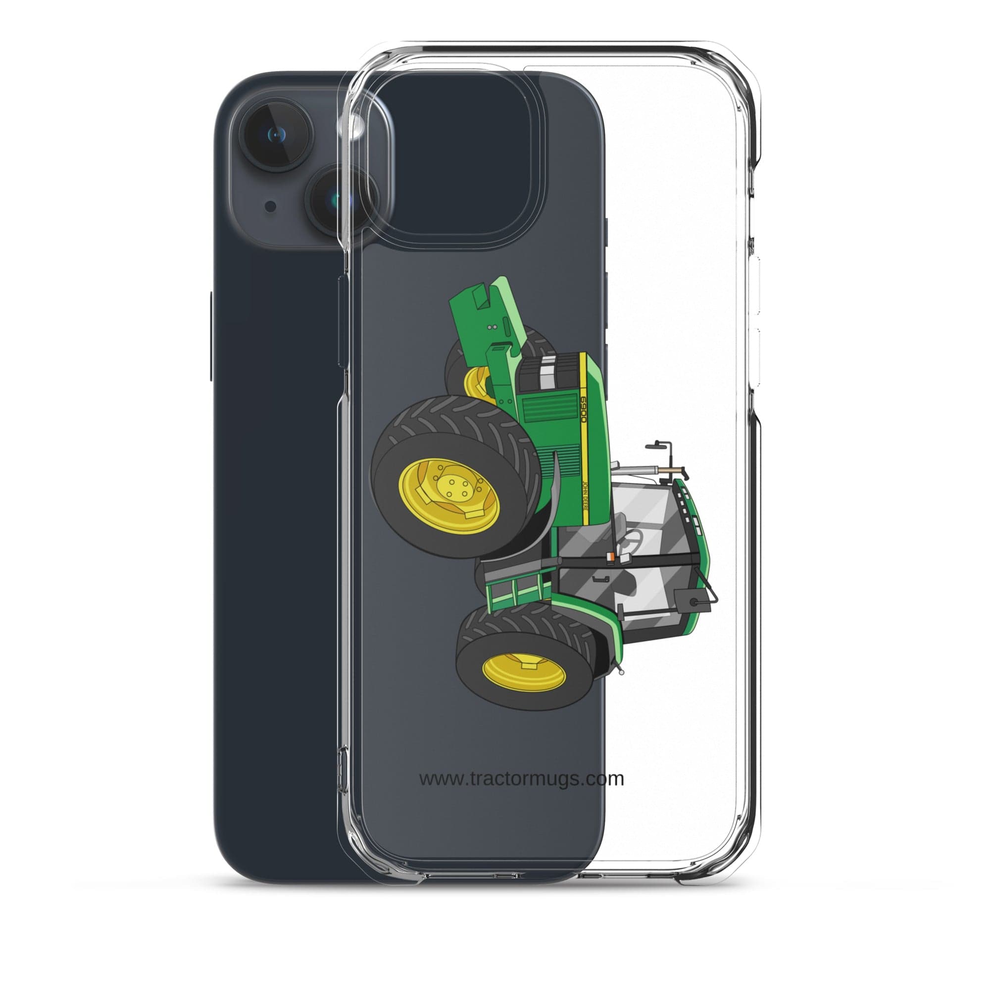 The Tractor Mugs Store John Deere 6900 | Clear Case for iPhone® Quality Farmers Merch