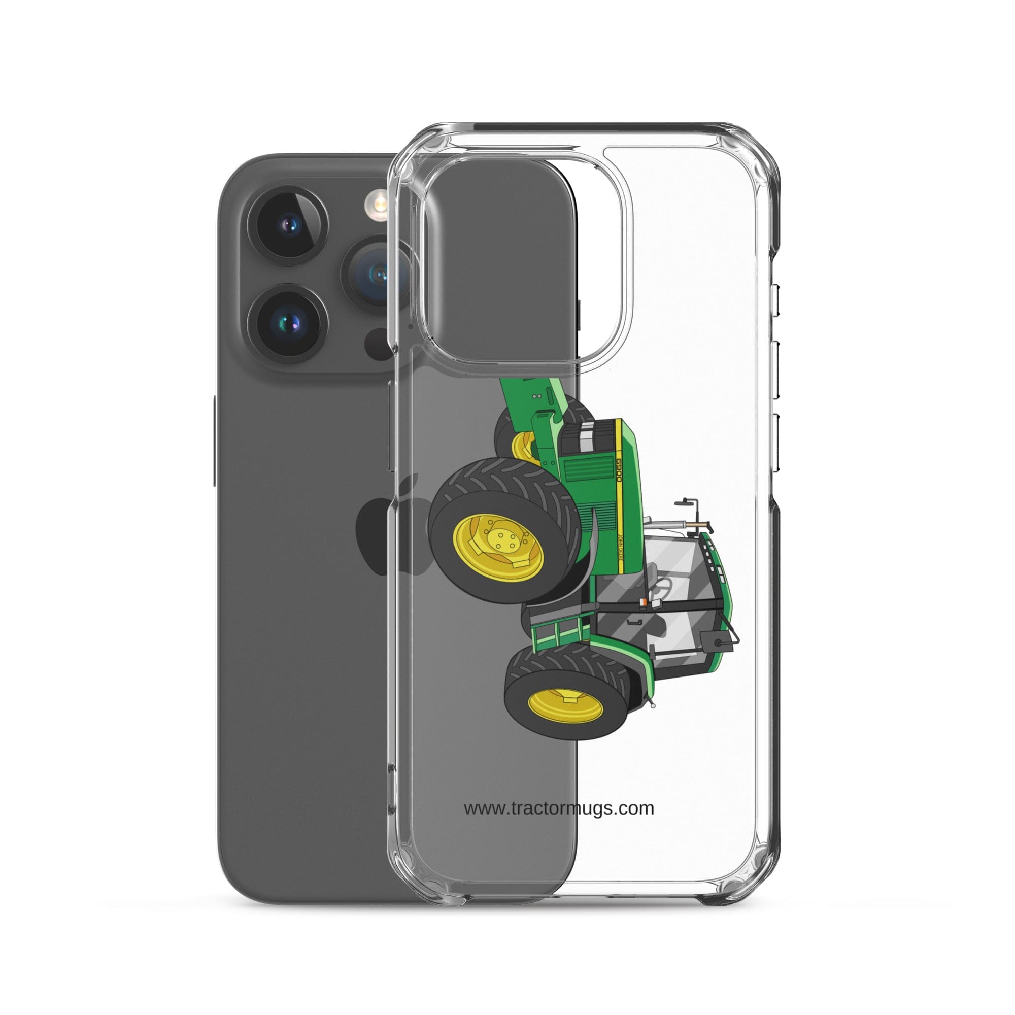 The Tractor Mugs Store John Deere 6900 | Clear Case for iPhone® Quality Farmers Merch