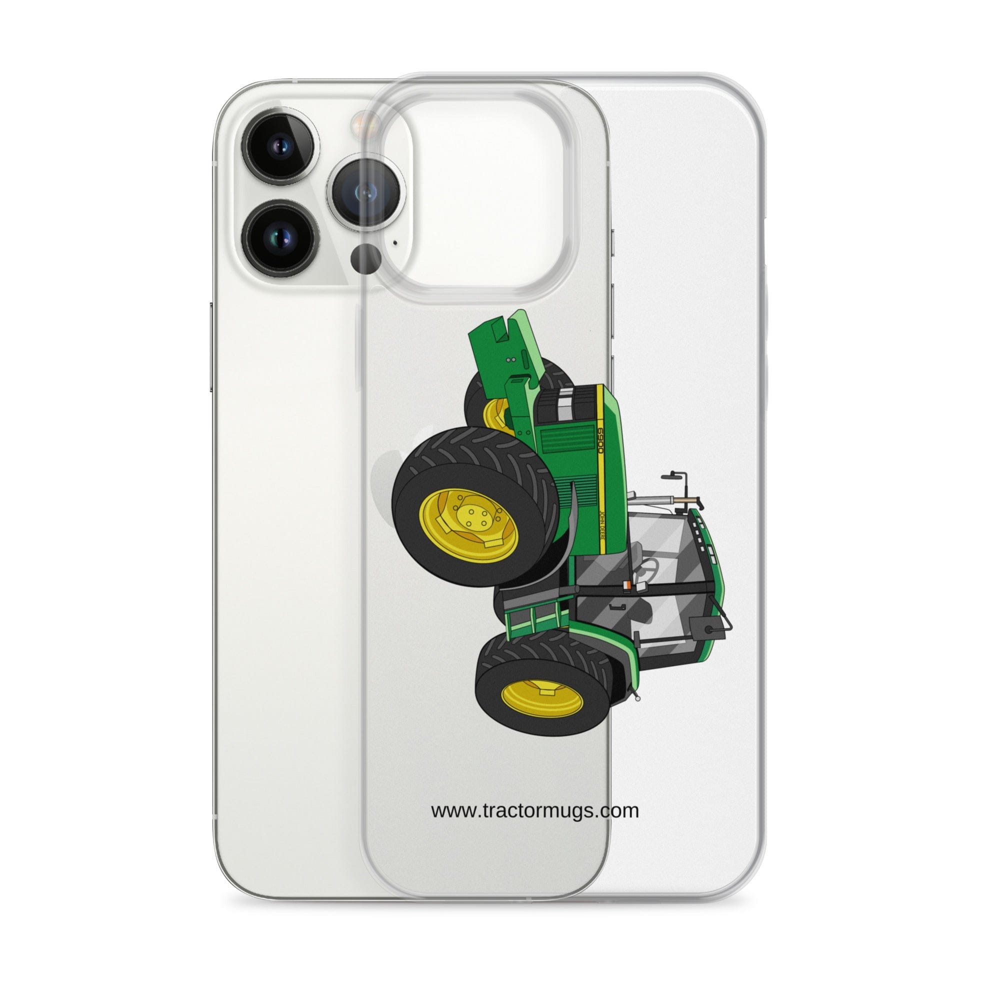The Tractor Mugs Store John Deere 6900 | Clear Case for iPhone® Quality Farmers Merch
