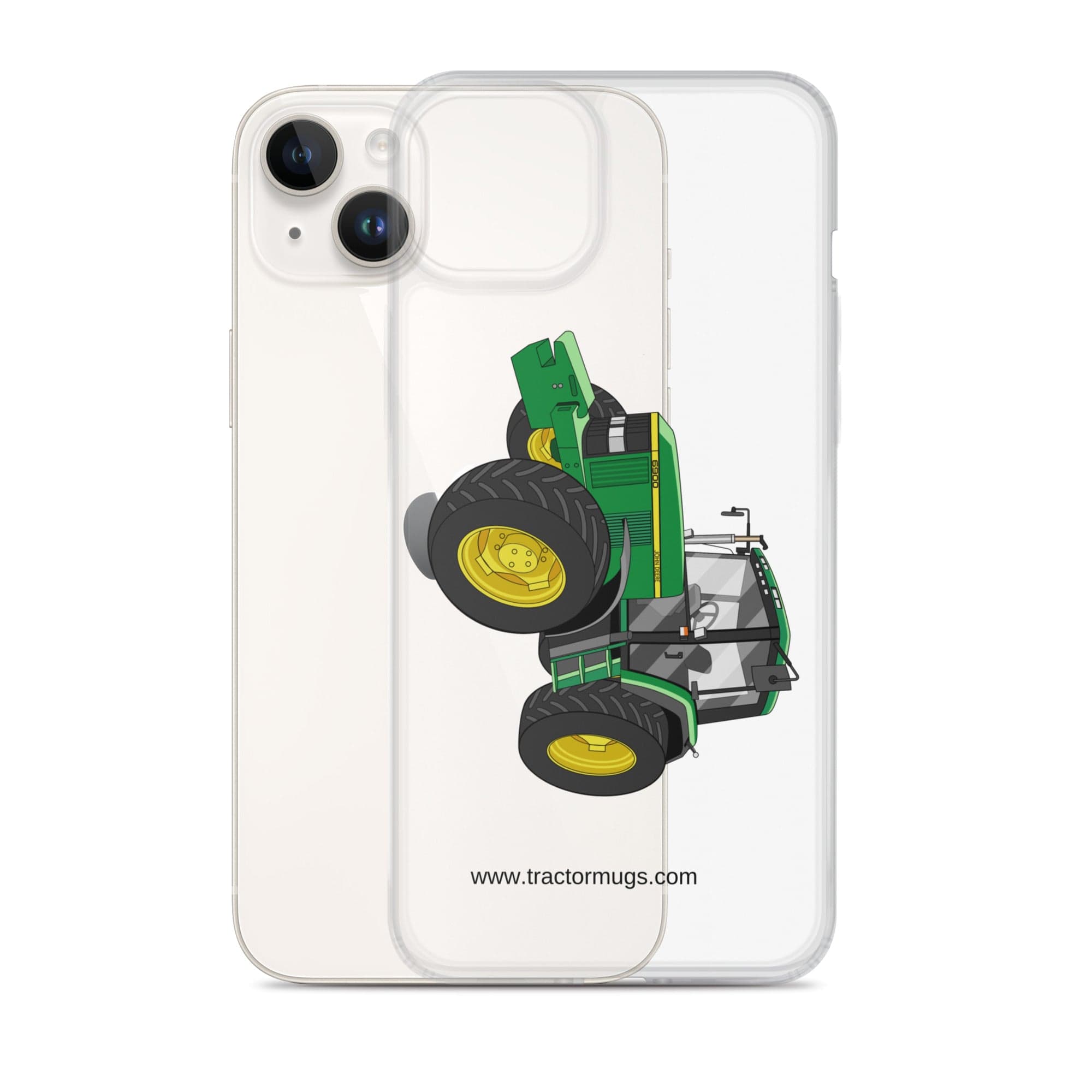 The Tractor Mugs Store John Deere 6900 | Clear Case for iPhone® Quality Farmers Merch