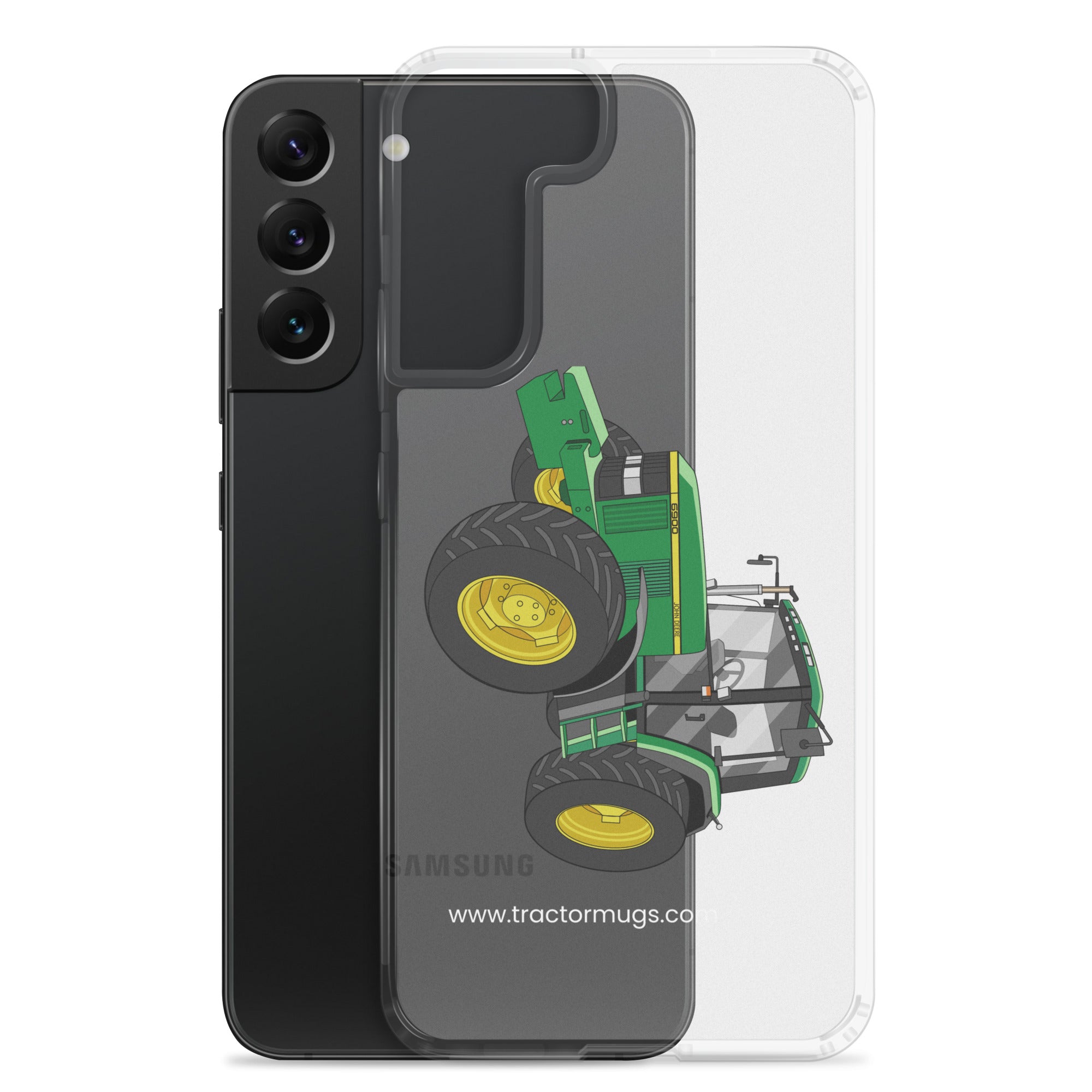 The Tractor Mugs Store John Deere 6900 | Clear Case for Samsung® Quality Farmers Merch