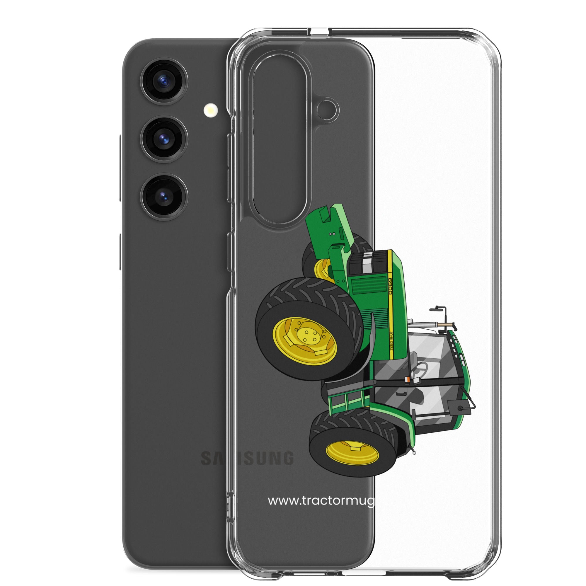 The Tractor Mugs Store John Deere 6900 | Clear Case for Samsung® Quality Farmers Merch