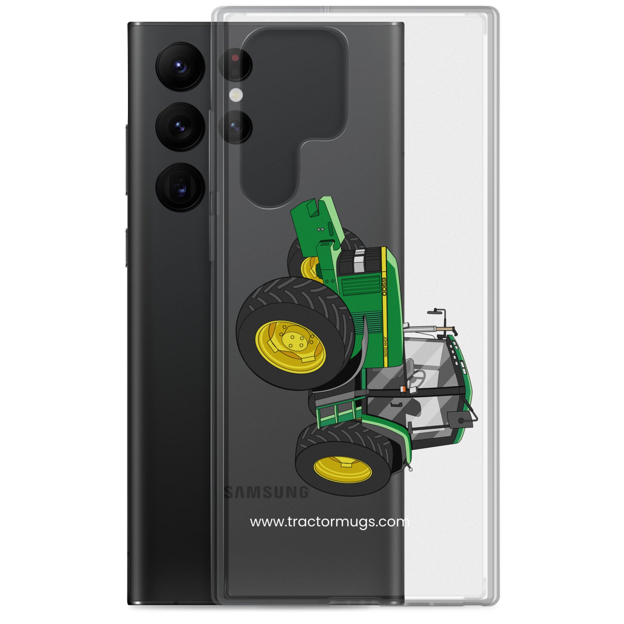 The Tractor Mugs Store John Deere 6900 | Clear Case for Samsung® Quality Farmers Merch