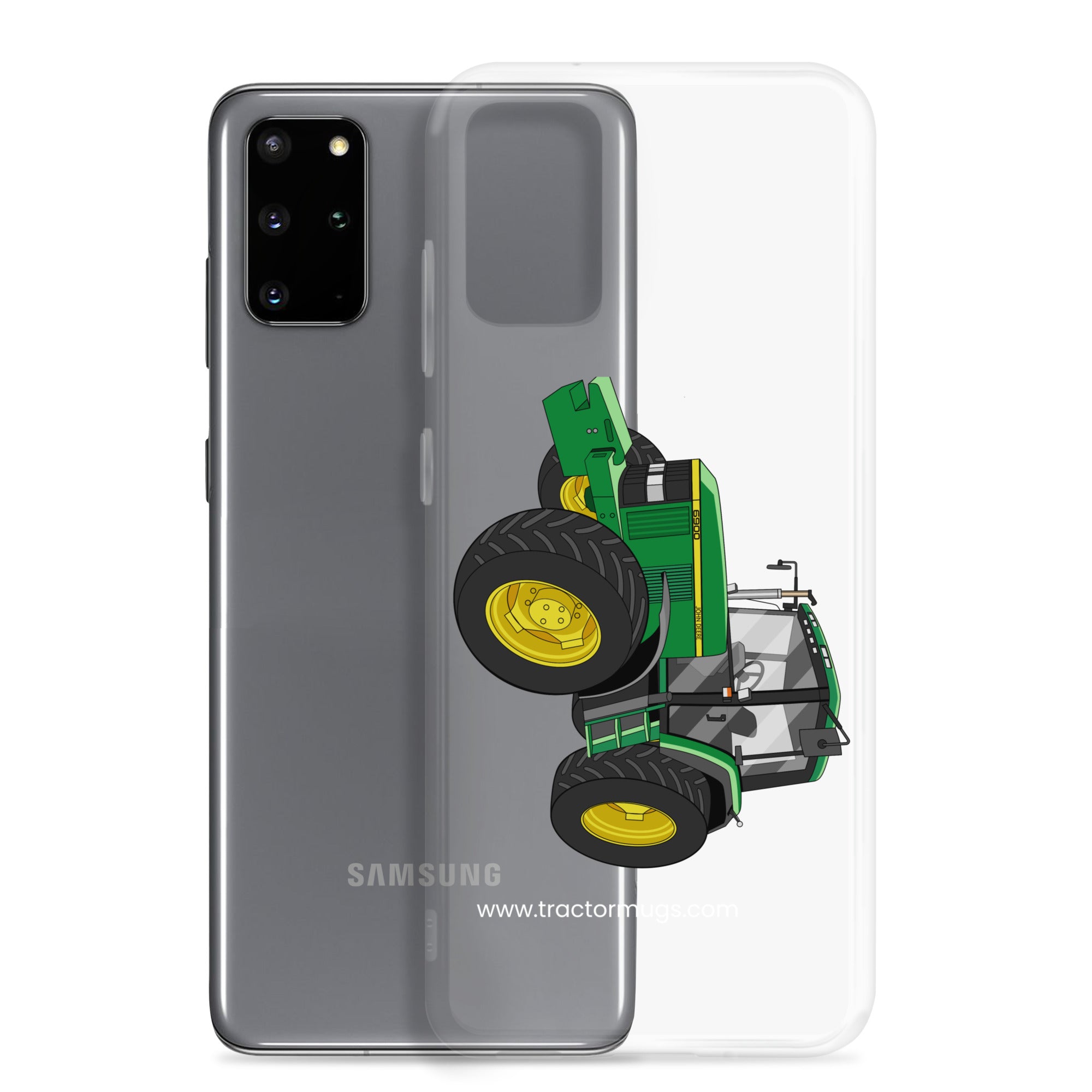 The Tractor Mugs Store John Deere 6900 | Clear Case for Samsung® Quality Farmers Merch