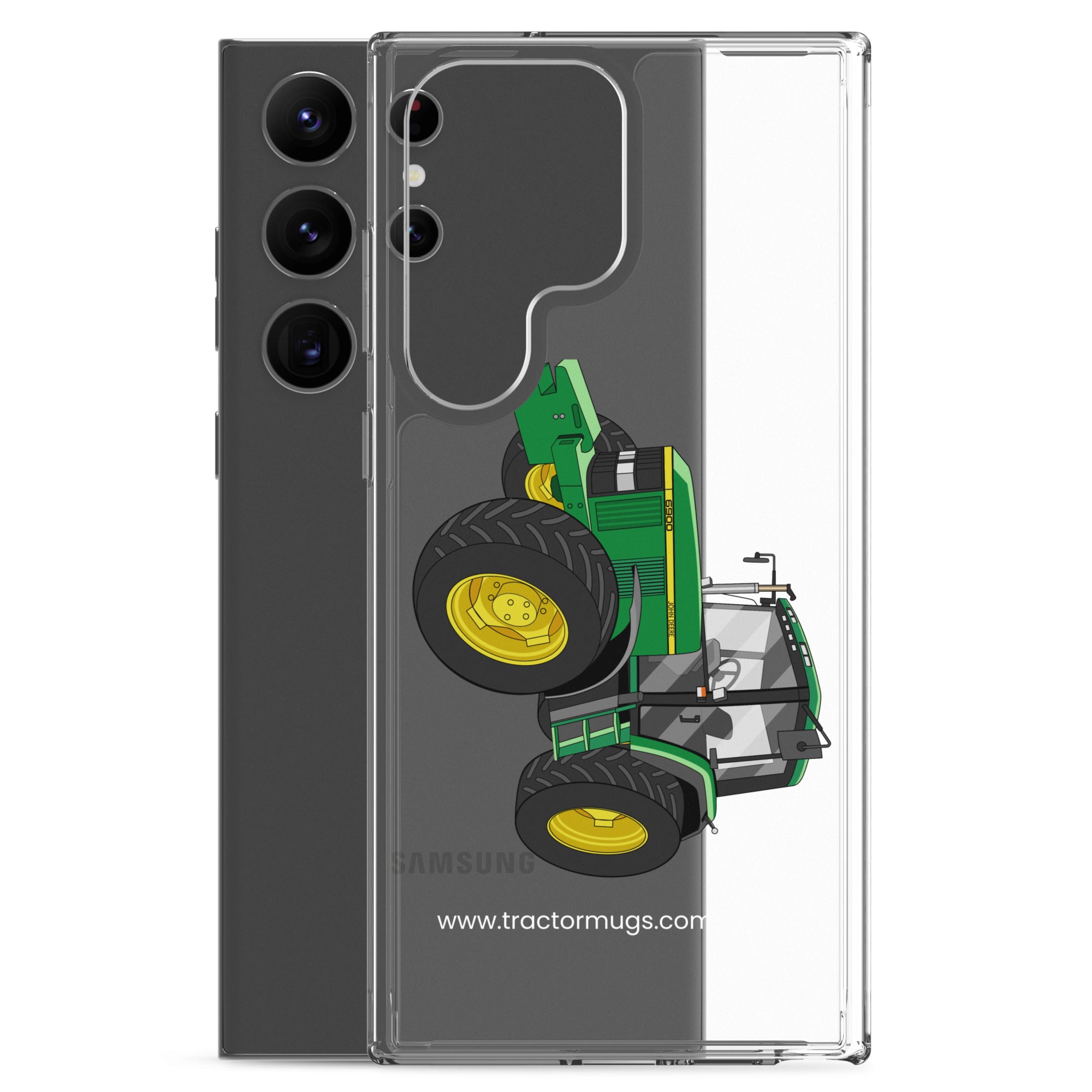 The Tractor Mugs Store John Deere 6900 | Clear Case for Samsung® Quality Farmers Merch