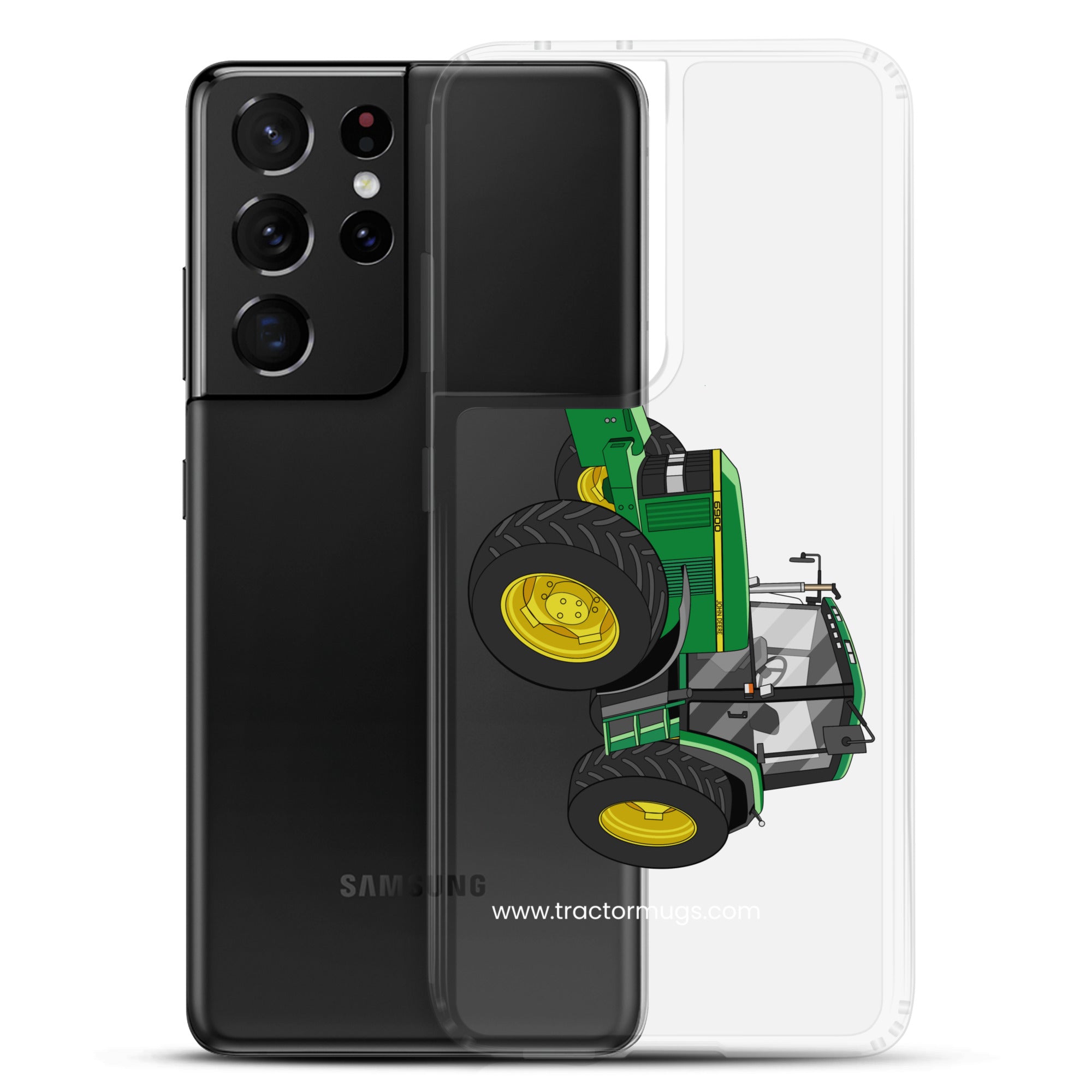 The Tractor Mugs Store John Deere 6900 | Clear Case for Samsung® Quality Farmers Merch