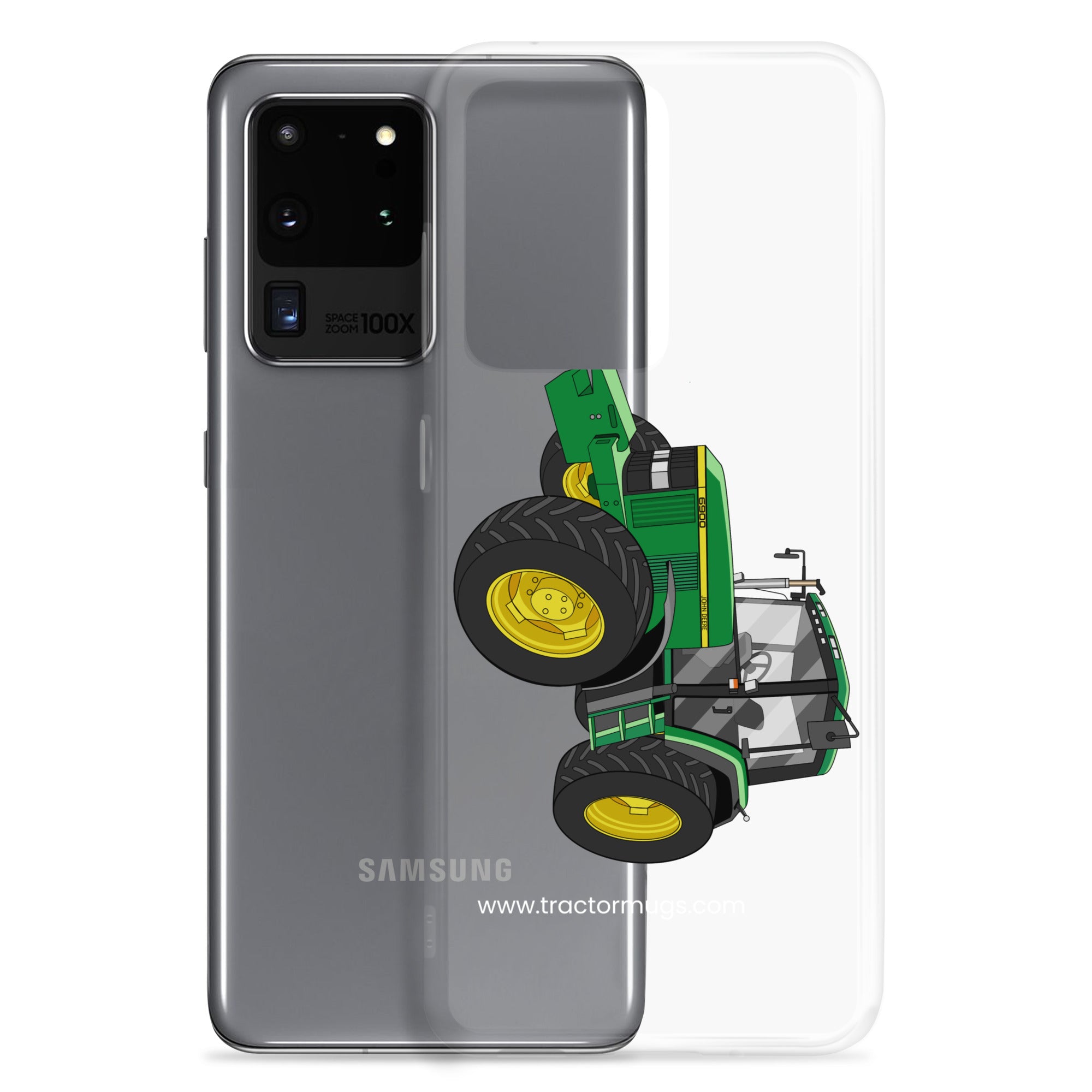 The Tractor Mugs Store John Deere 6900 | Clear Case for Samsung® Quality Farmers Merch
