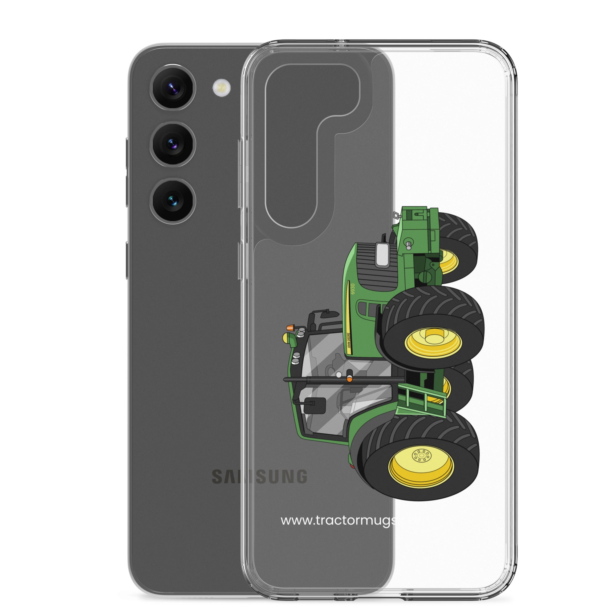 The Tractor Mugs Store John Deere 6930 Premium | Clear Case for Samsung® Quality Farmers Merch