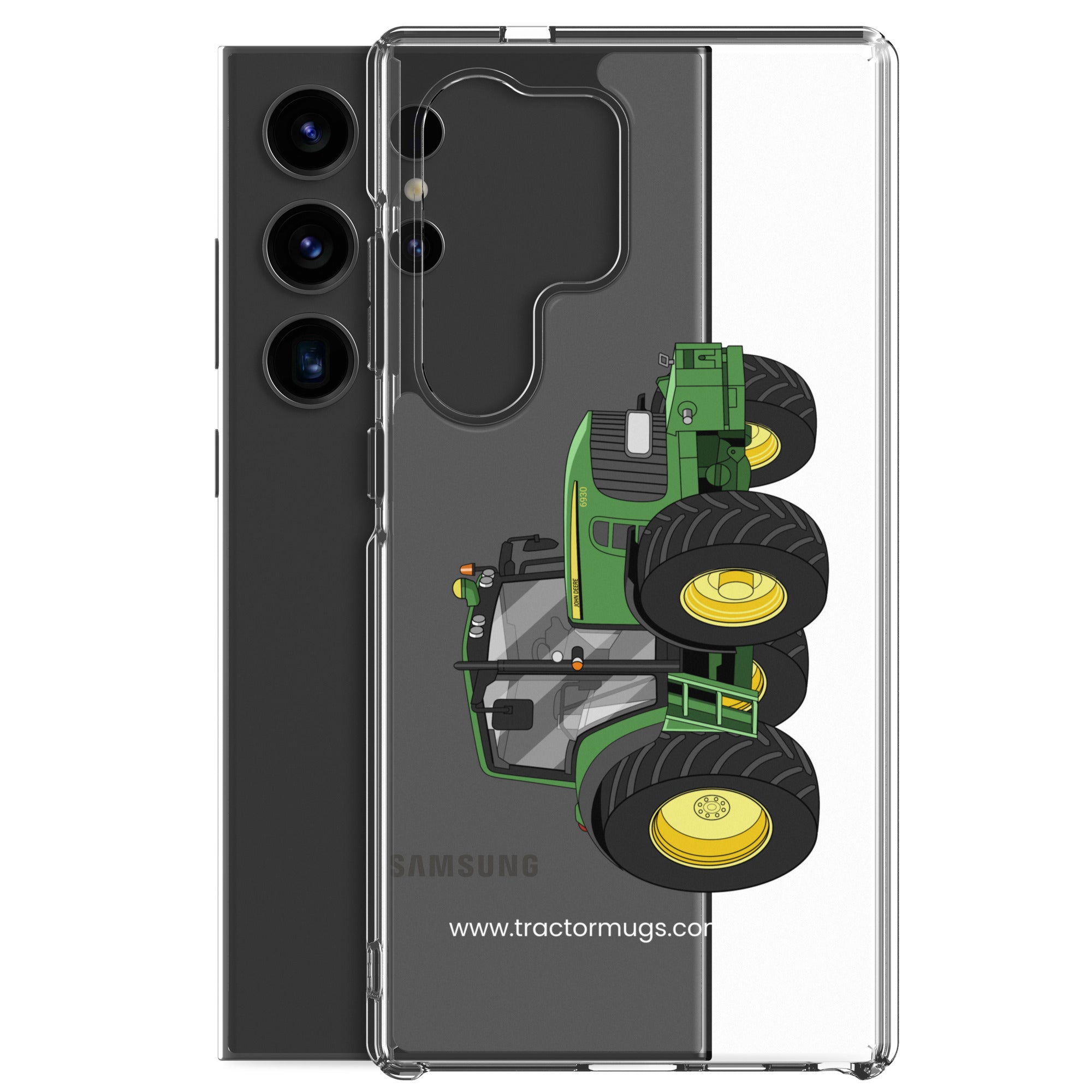 The Tractor Mugs Store John Deere 6930 Premium | Clear Case for Samsung® Quality Farmers Merch