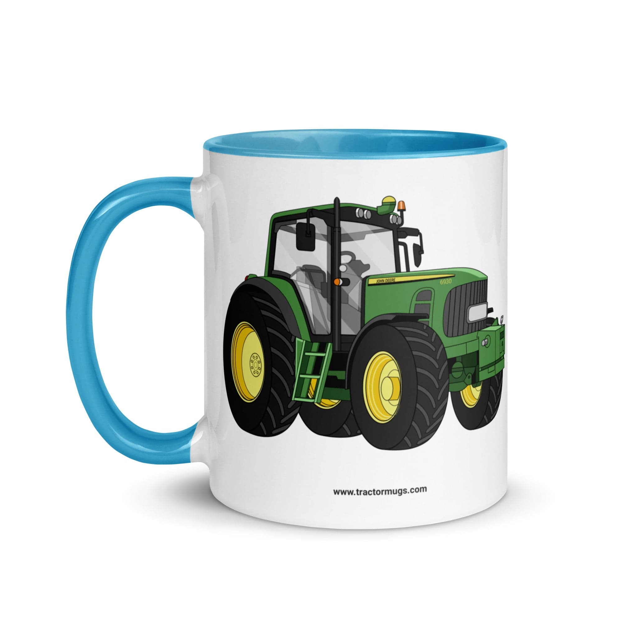The Tractor Mugs Store John Deere 6930 Premium | Mug with Color Inside Quality Farmers Merch