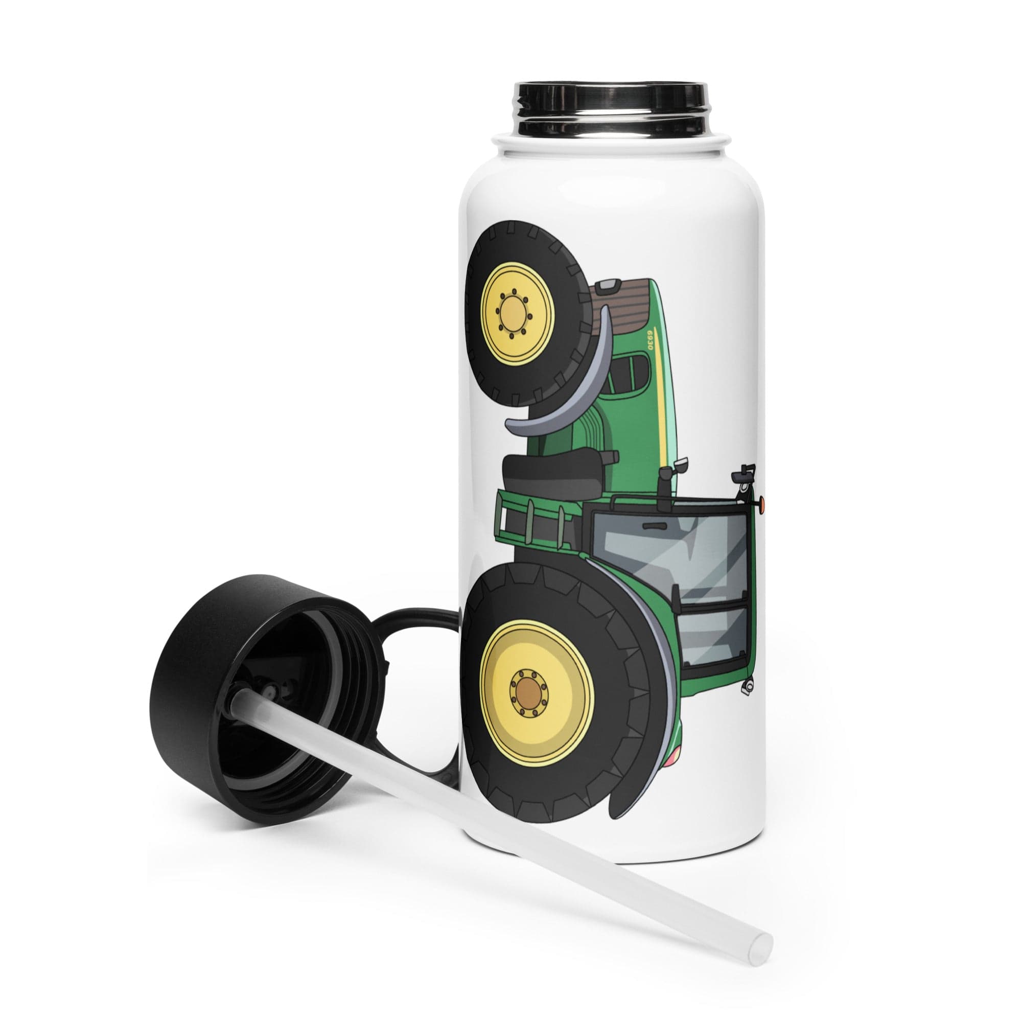 The Tractor Mugs Store John Deere 6930 | Stainless Steel Water Bottle Quality Farmers Merch