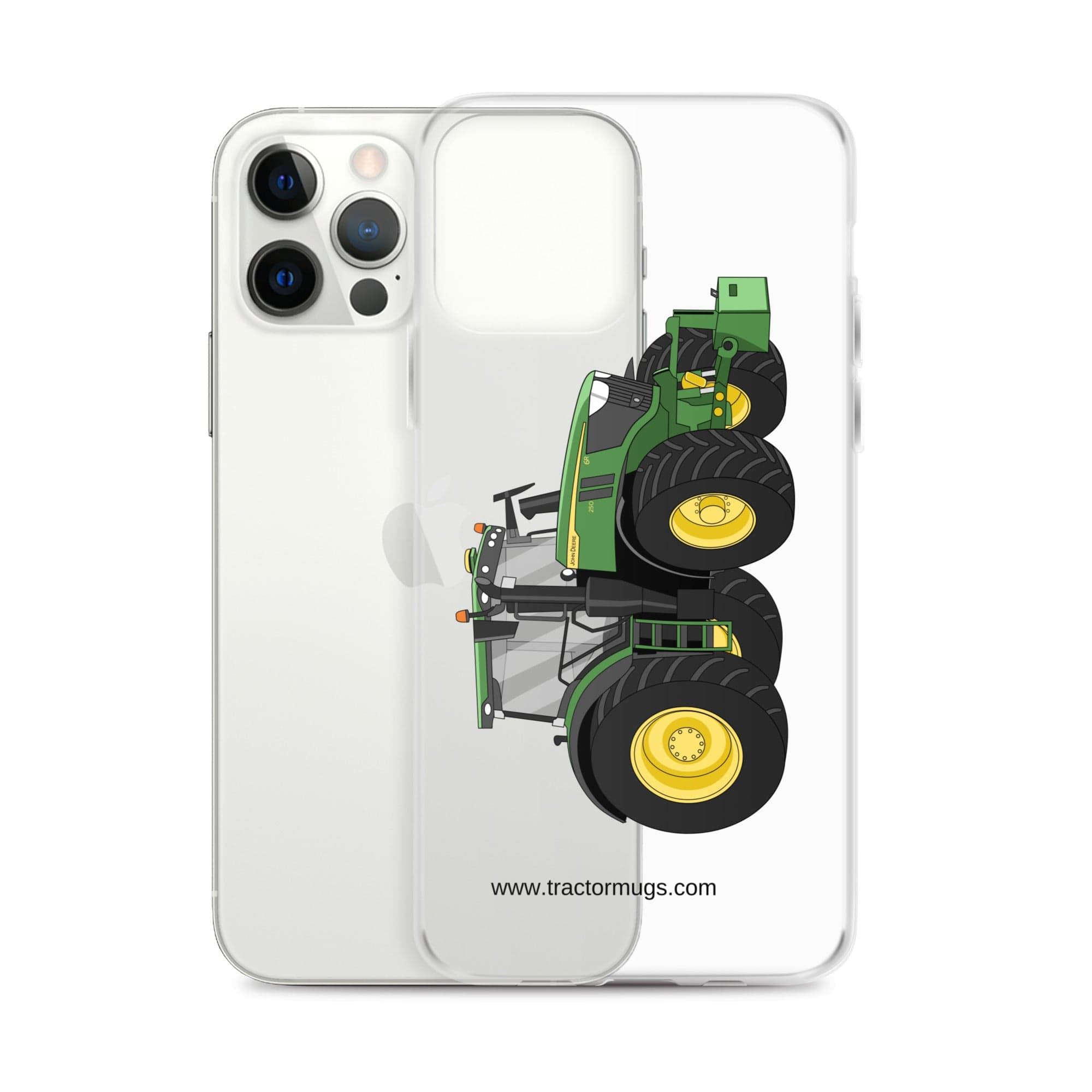 The Tractor Mugs Store John Deere 6R | Clear Case for iPhone® Quality Farmers Merch