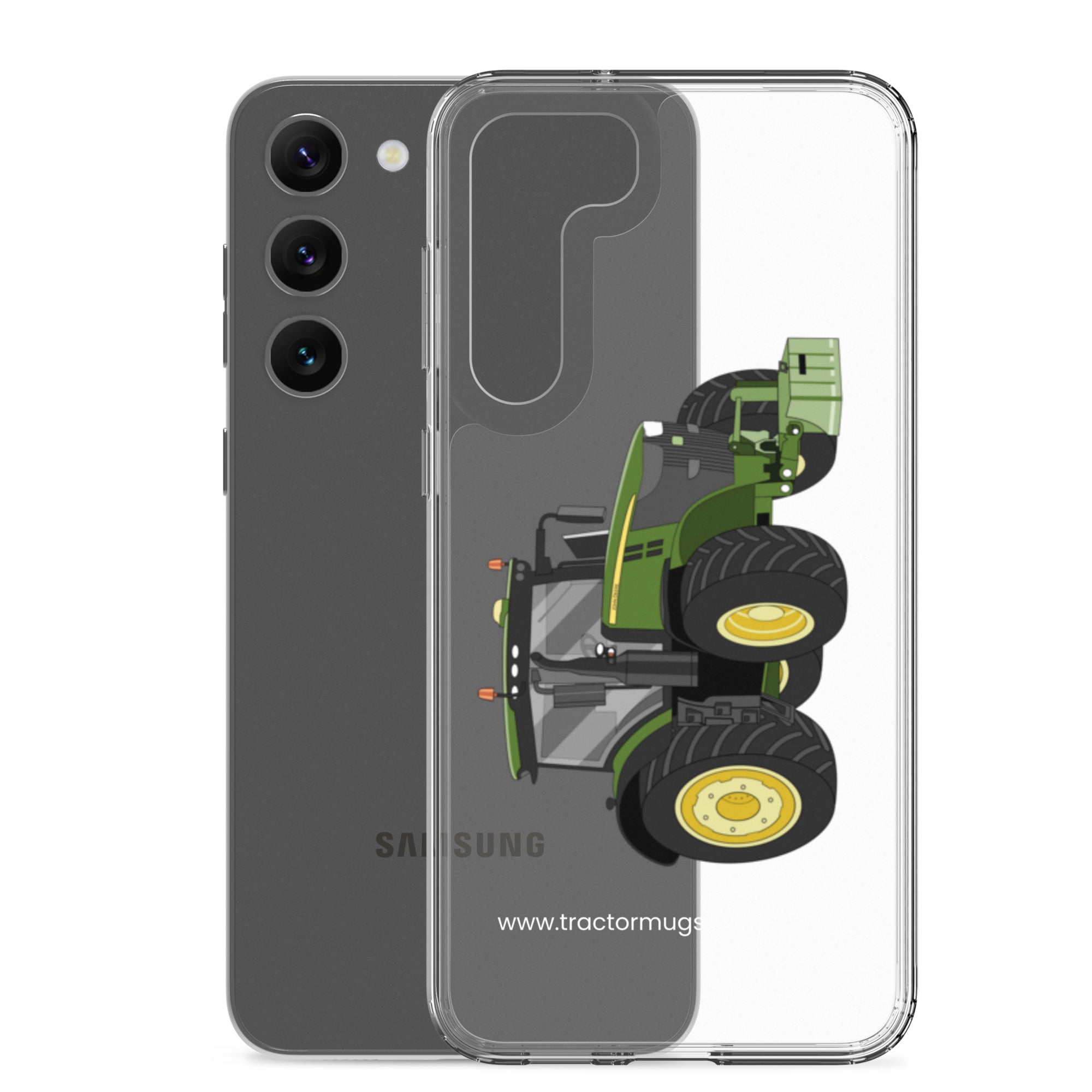 The Tractor Mugs Store John Deere 7310R | Clear Case for Samsung® Quality Farmers Merch