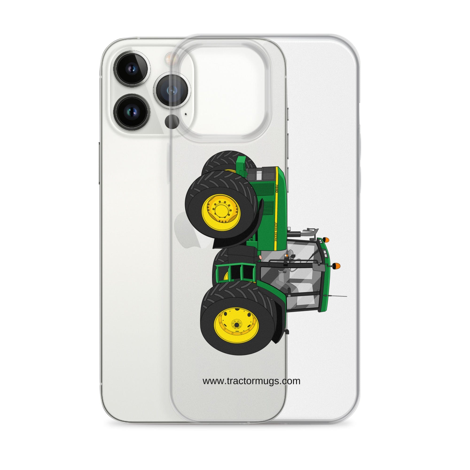 The Tractor Mugs Store John Deere 7810 | Clear Case for iPhone® Quality Farmers Merch