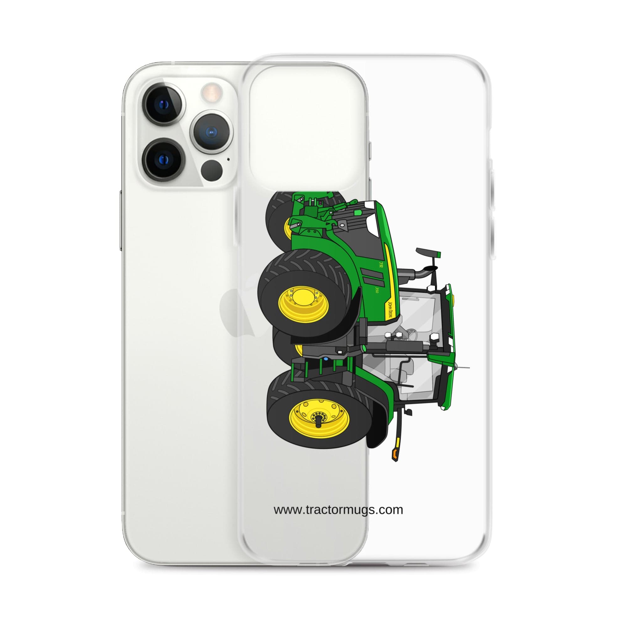 The Tractor Mugs Store John Deere 7R 350 Aut Power | Clear Case for iPhone® Quality Farmers Merch