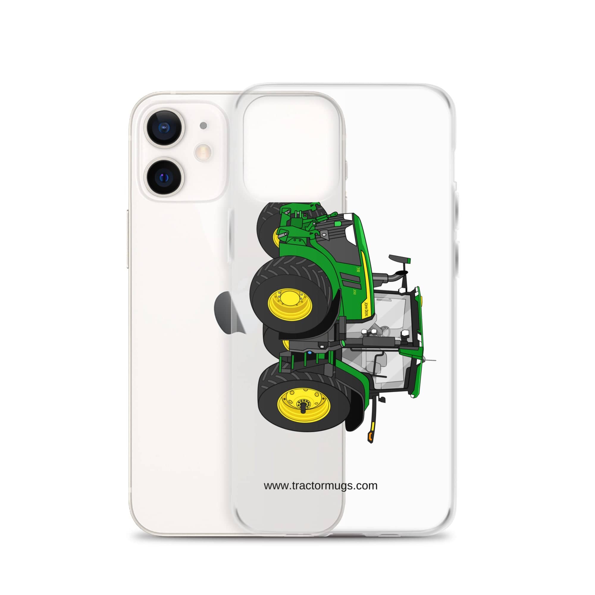 The Tractor Mugs Store John Deere 7R 350 Aut Power | Clear Case for iPhone® Quality Farmers Merch