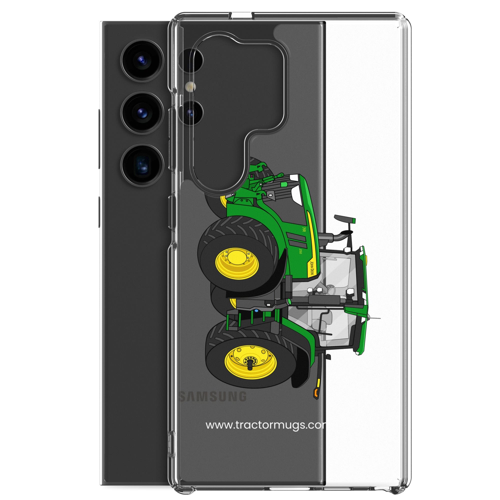The Tractor Mugs Store John Deere 7R 350 Auto Power | Clear Case for Samsung® Quality Farmers Merch
