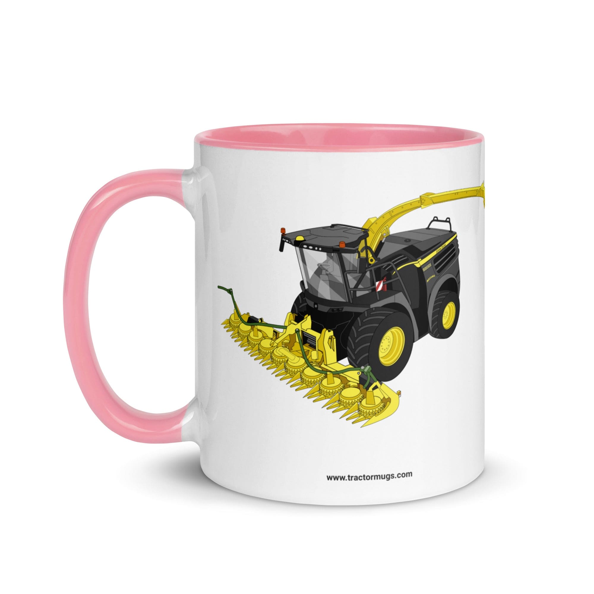 The Tractor Mugs Store John Deere 8800 Black Beauty Silage Harvester | Mug with Color Inside Quality Farmers Merch