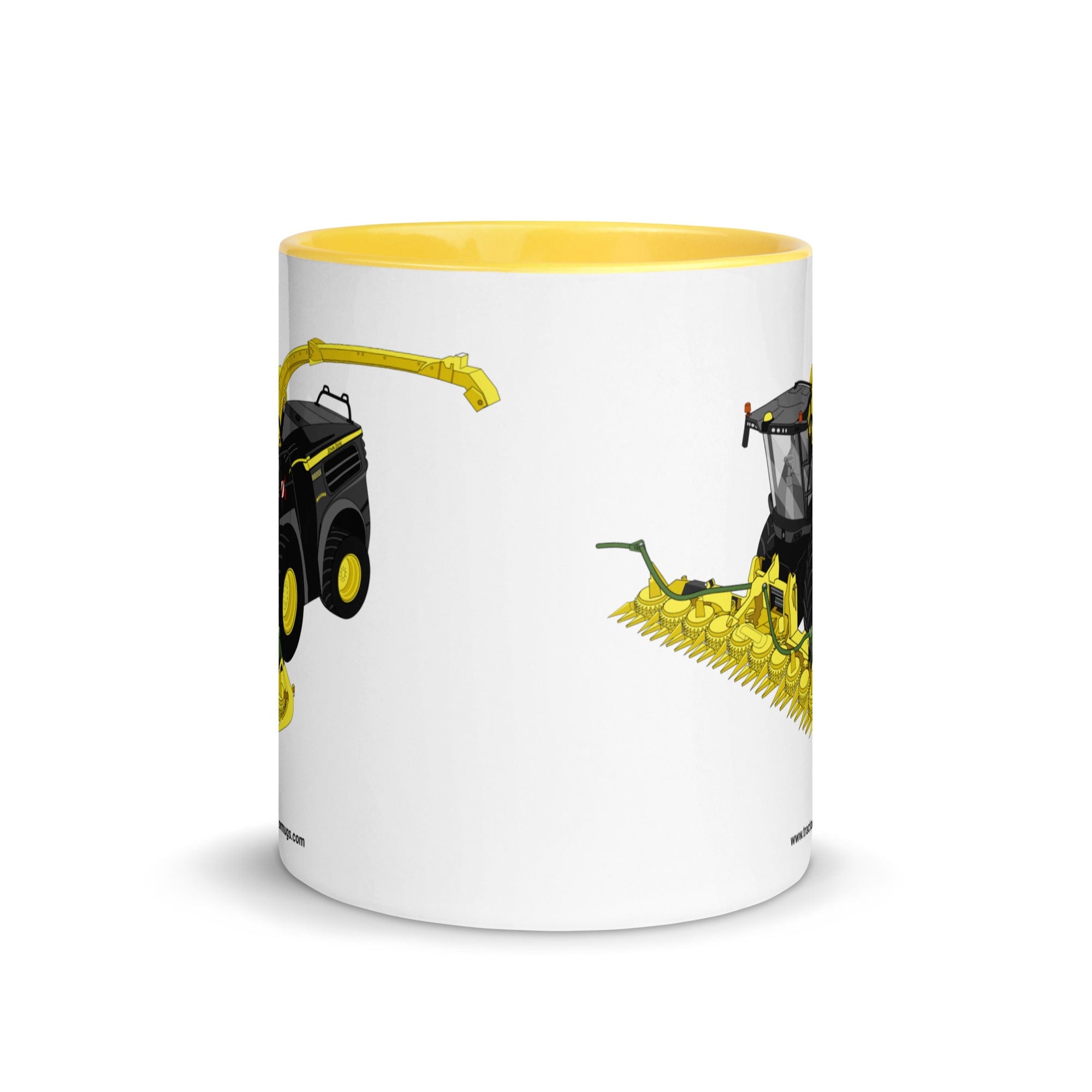 The Tractor Mugs Store John Deere 8800 Black Beauty Silage Harvester | Mug with Color Inside Quality Farmers Merch
