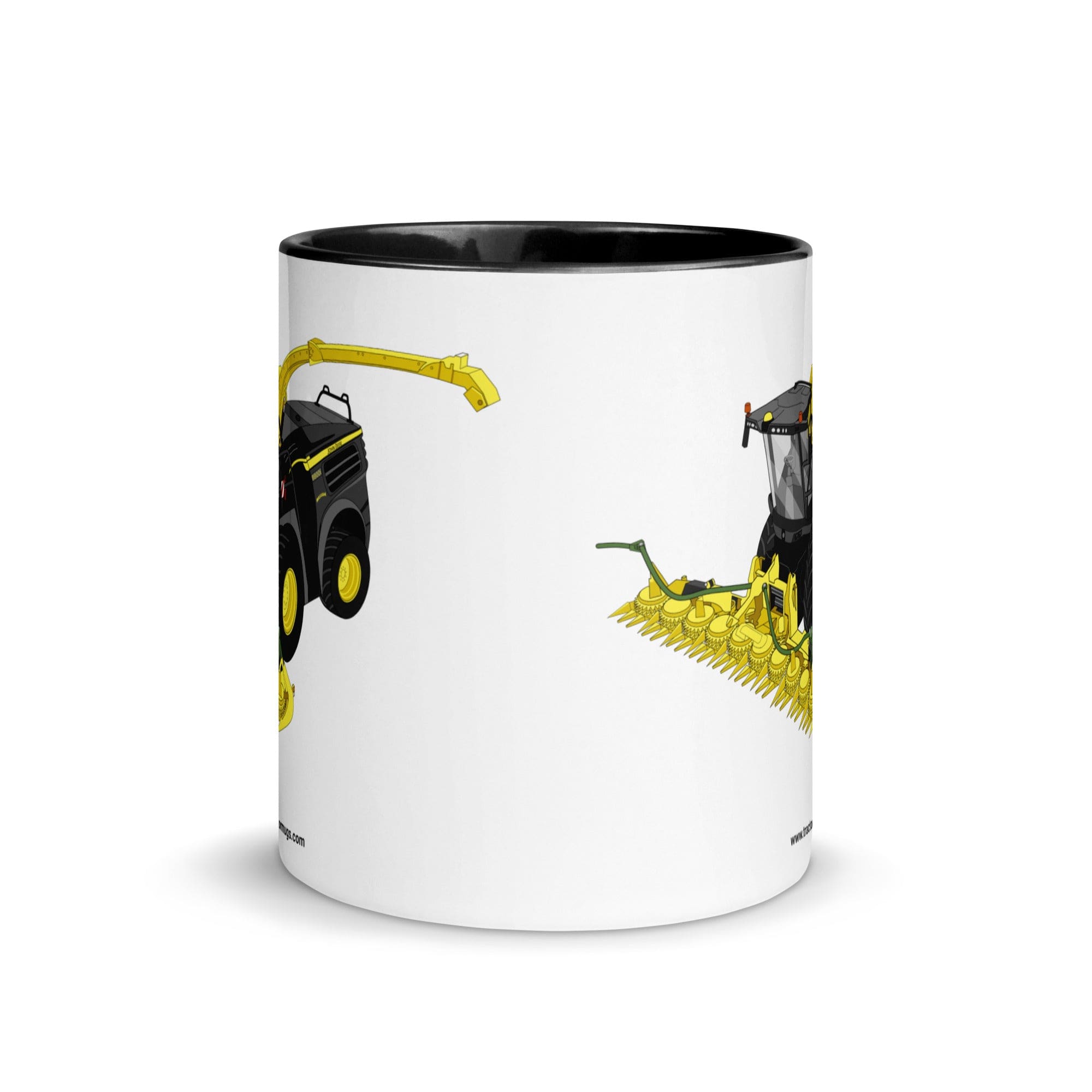 The Tractor Mugs Store John Deere 8800 Black Beauty Silage Harvester | Mug with Color Inside Quality Farmers Merch