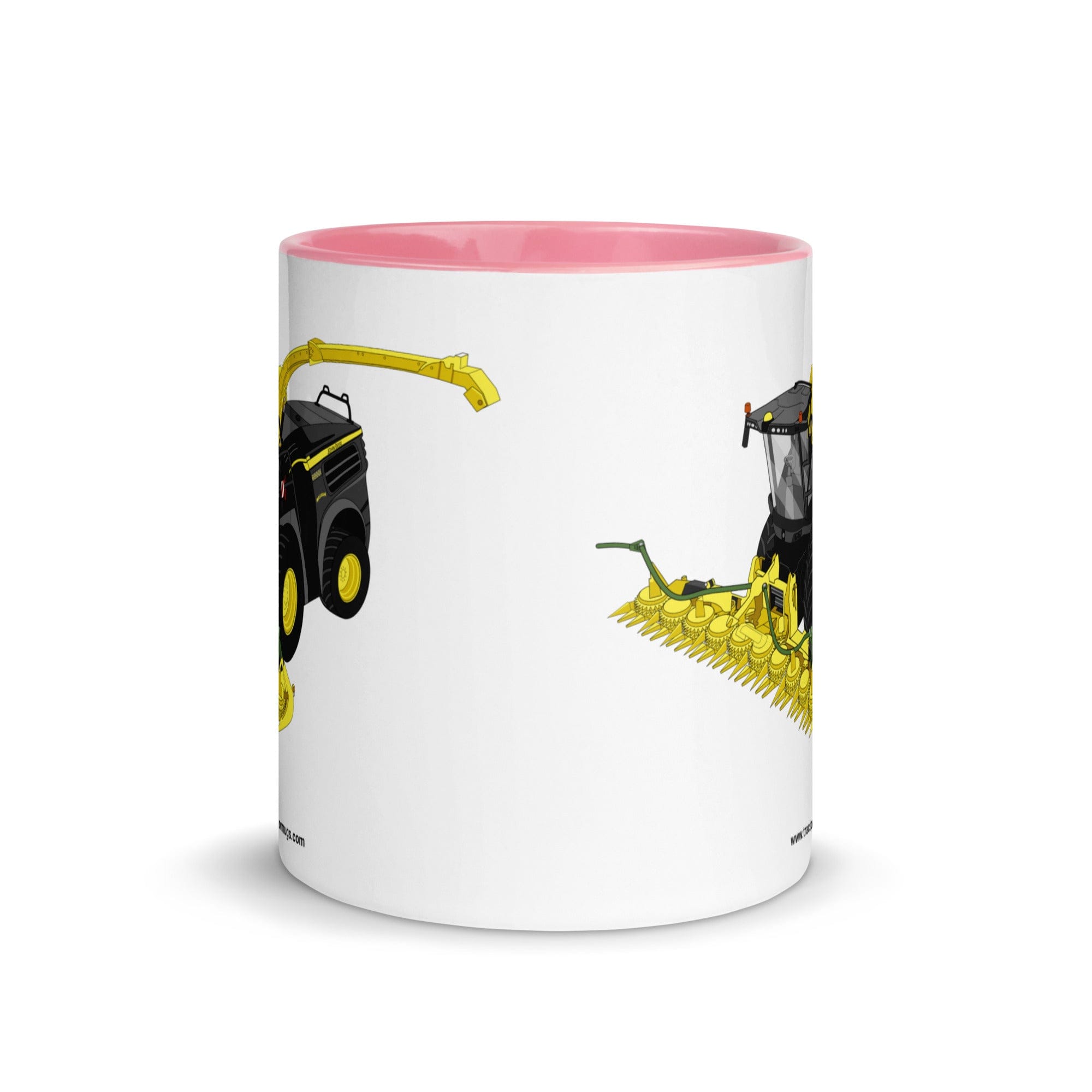 The Tractor Mugs Store John Deere 8800 Black Beauty Silage Harvester | Mug with Color Inside Quality Farmers Merch