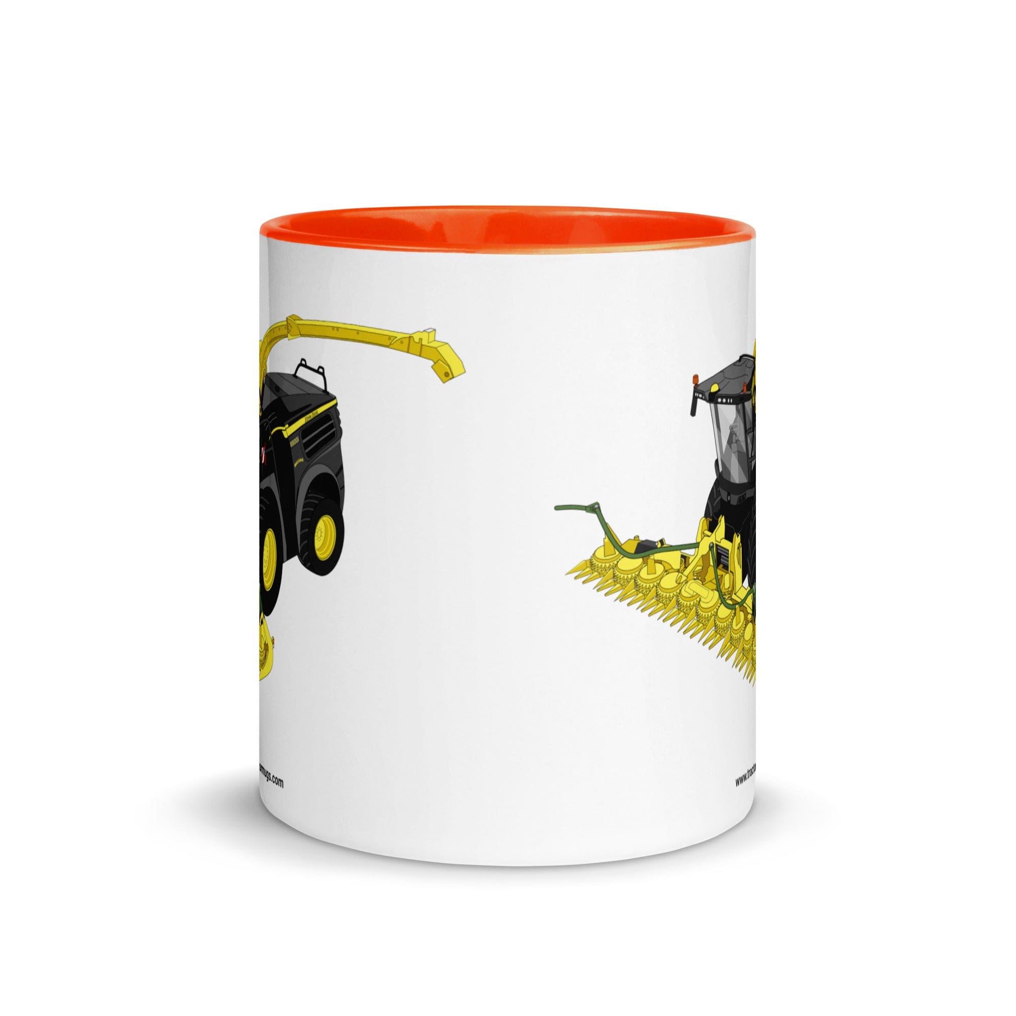 The Tractor Mugs Store John Deere 8800 Black Beauty Silage Harvester | Mug with Color Inside Quality Farmers Merch