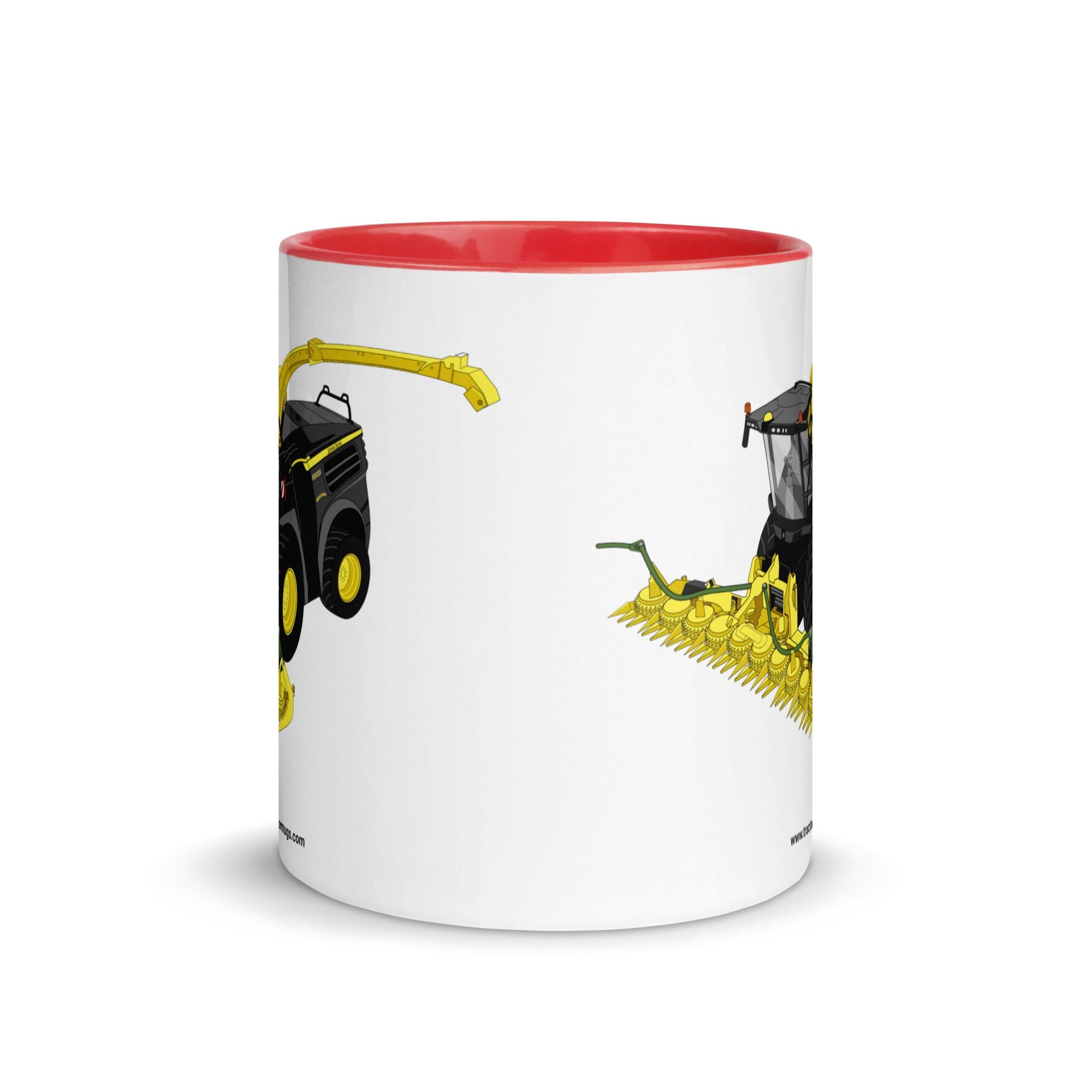 The Tractor Mugs Store John Deere 8800 Black Beauty Silage Harvester | Mug with Color Inside Quality Farmers Merch