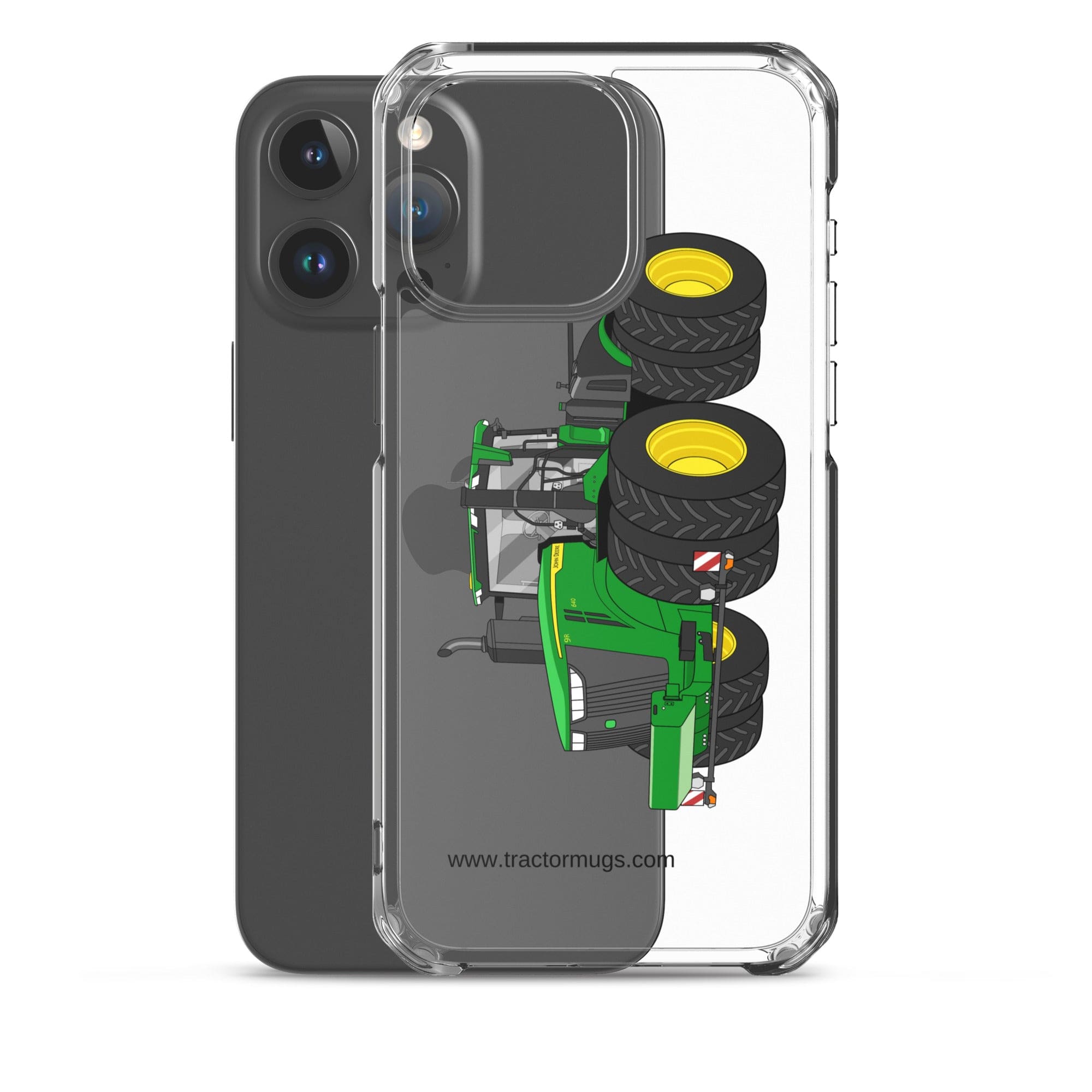 The Tractor Mugs Store John Deere 9R 640 | Clear Case for iPhone® Quality Farmers Merch