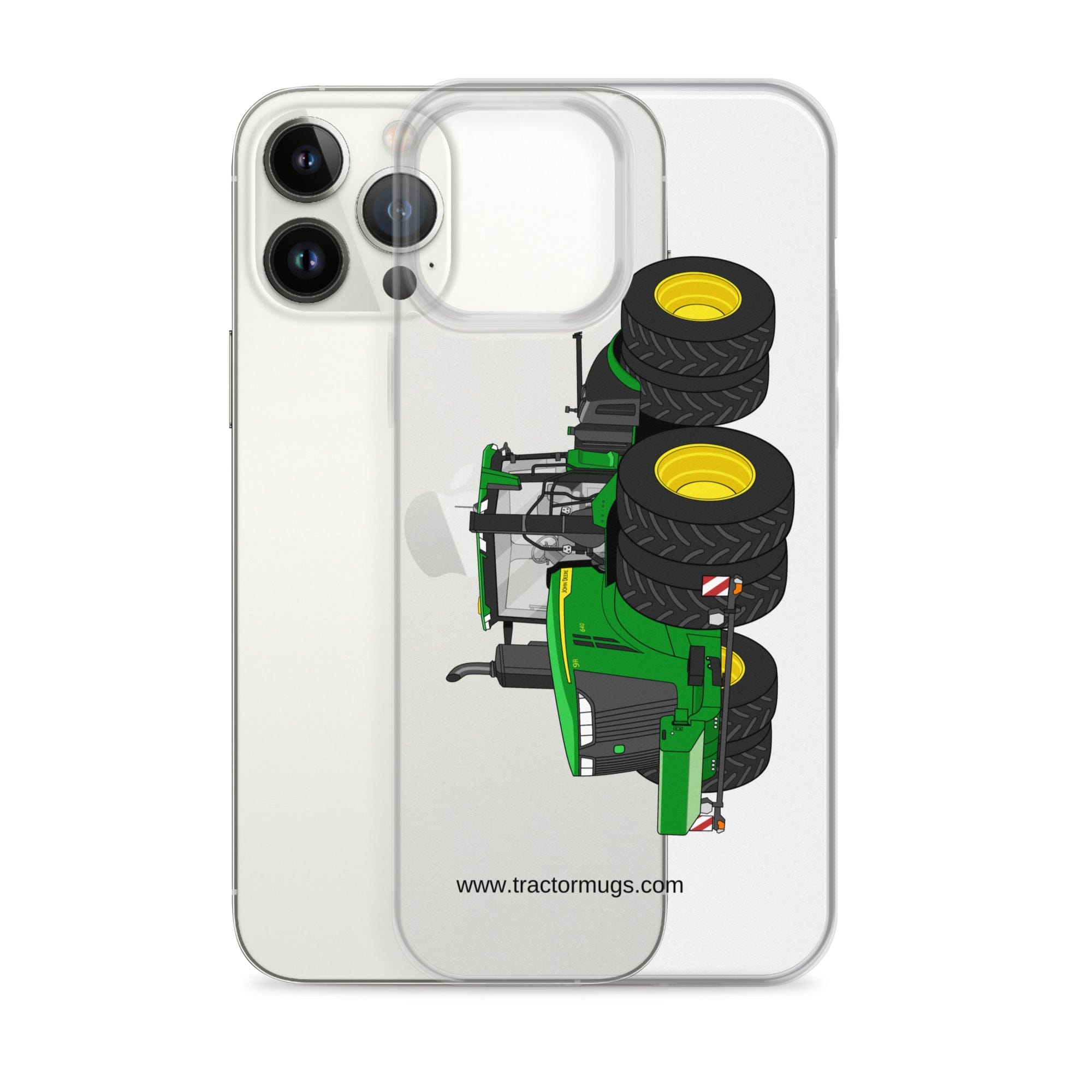 The Tractor Mugs Store John Deere 9R 640 | Clear Case for iPhone® Quality Farmers Merch