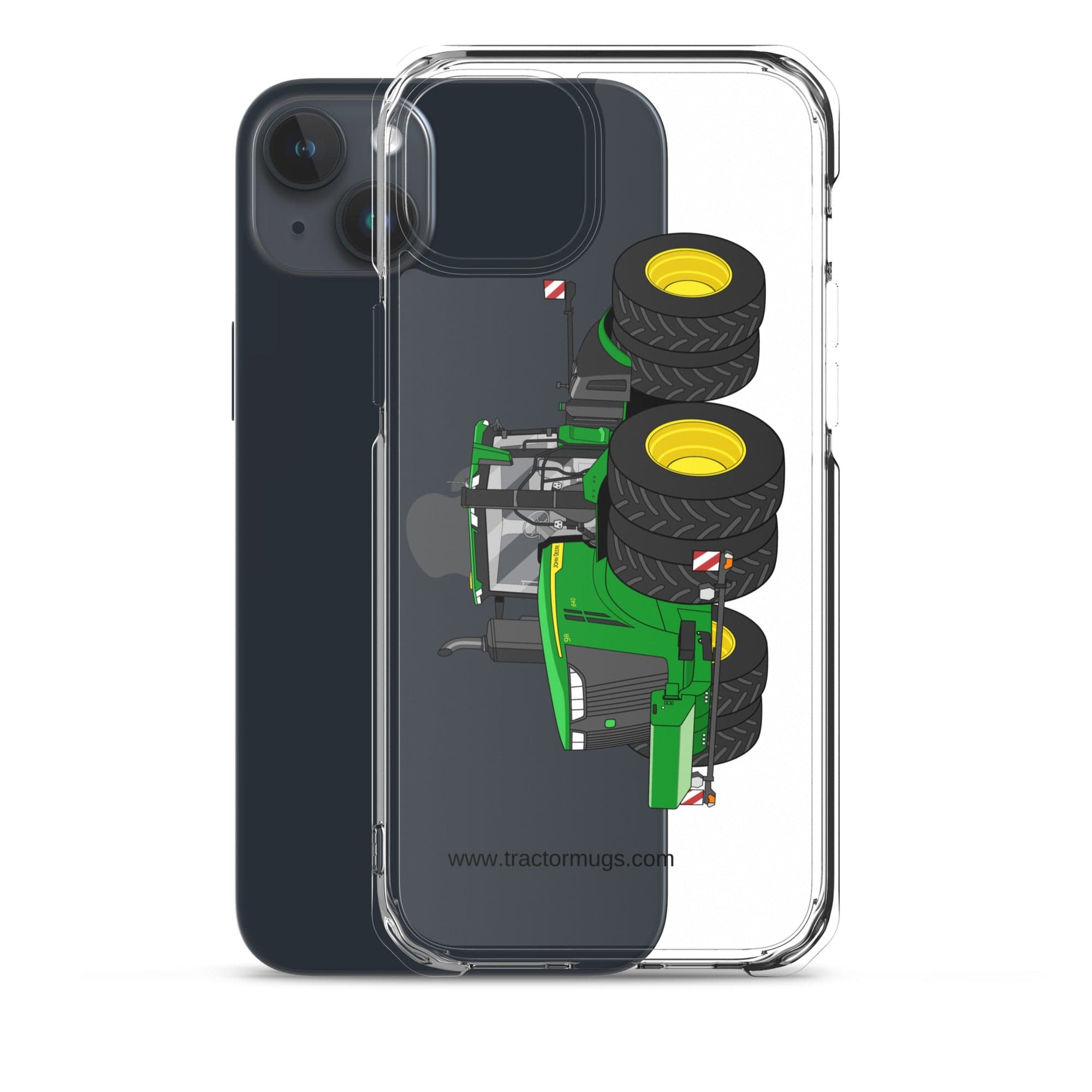 The Tractor Mugs Store John Deere 9R 640 | Clear Case for iPhone® Quality Farmers Merch