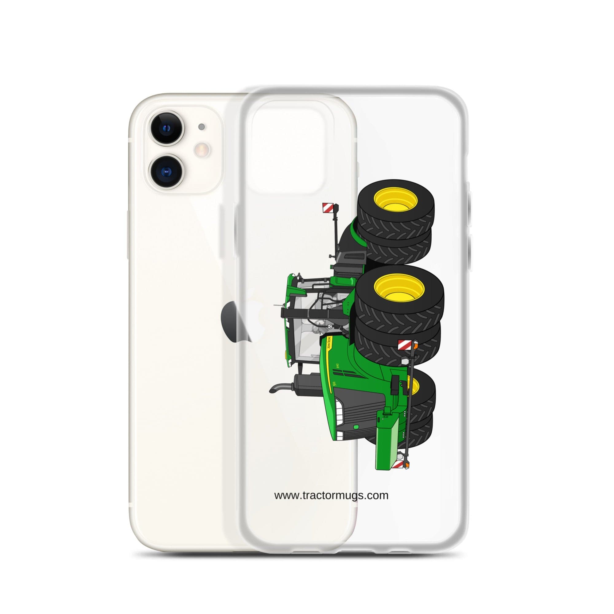The Tractor Mugs Store John Deere 9R 640 | Clear Case for iPhone® Quality Farmers Merch