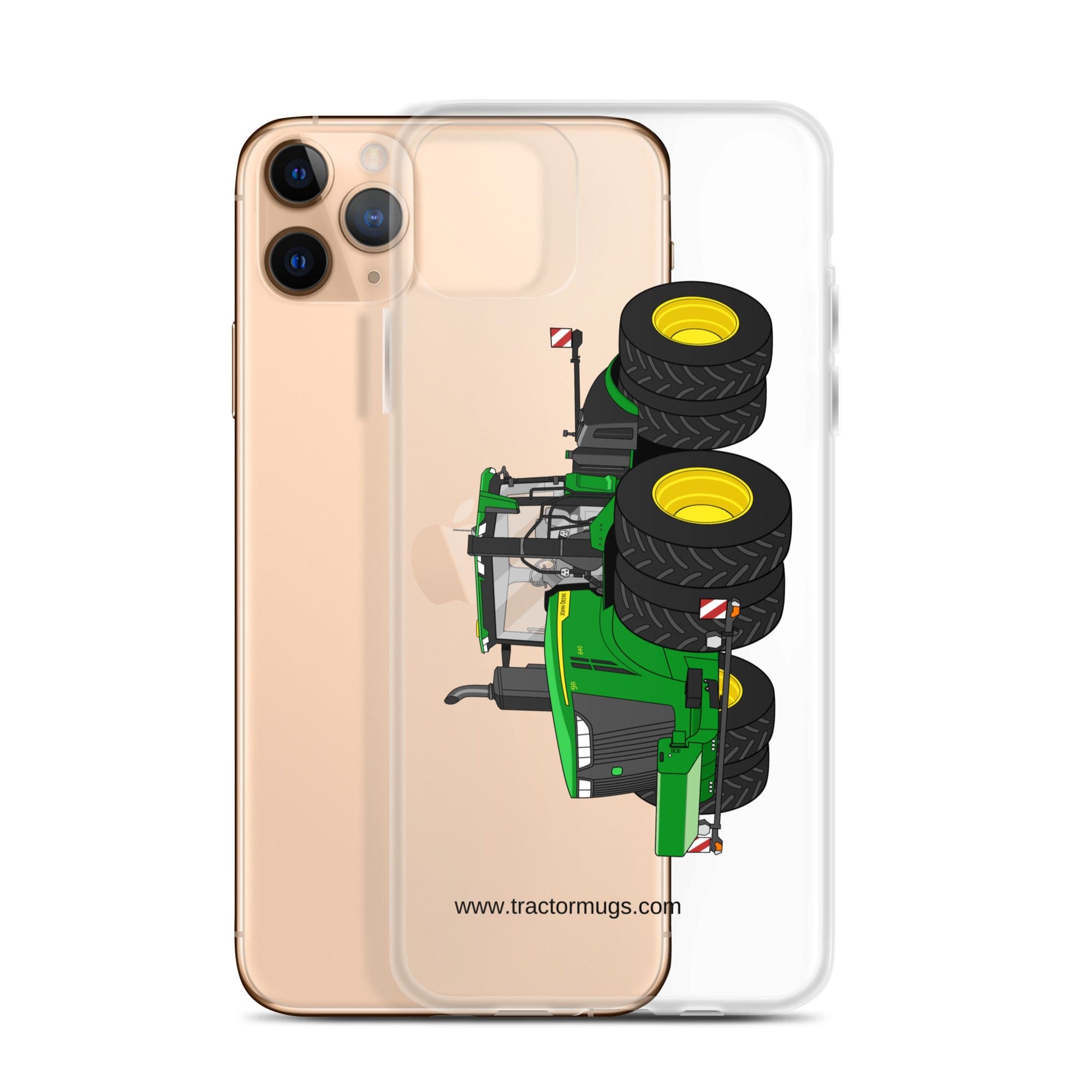The Tractor Mugs Store John Deere 9R 640 | Clear Case for iPhone® Quality Farmers Merch