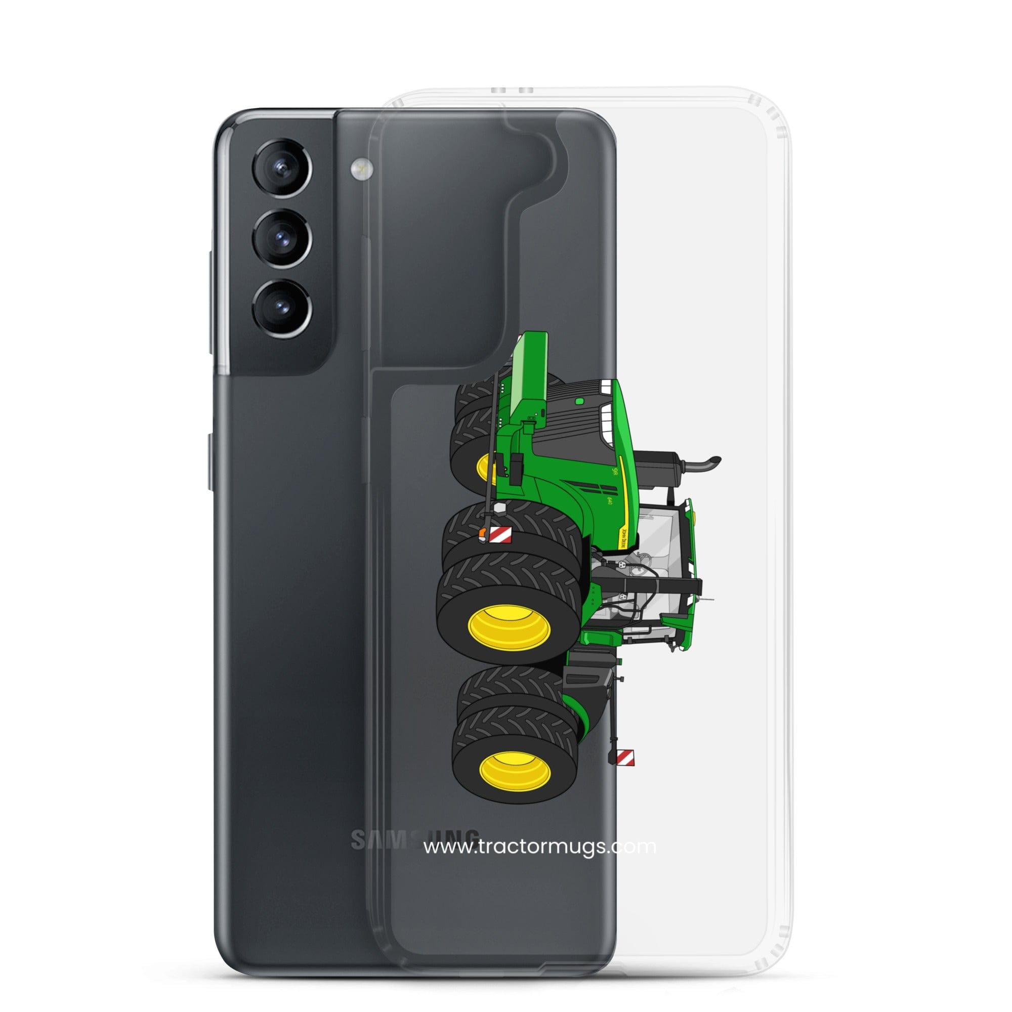 The Tractor Mugs Store John Deere 9R 640 | Clear Case for Samsung® Quality Farmers Merch