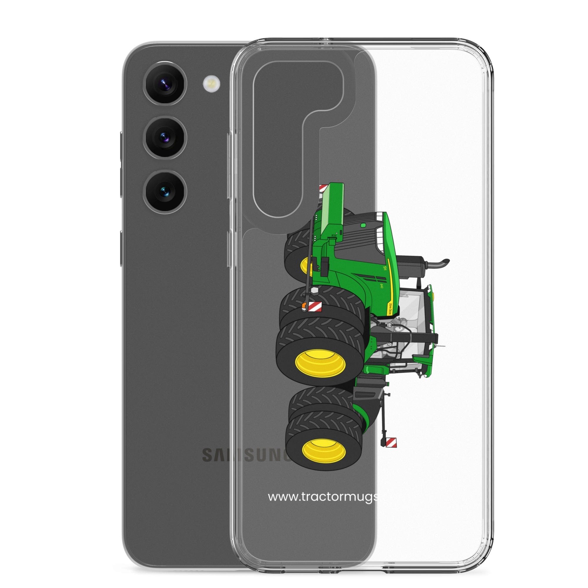 The Tractor Mugs Store John Deere 9R 640 | Clear Case for Samsung® Quality Farmers Merch
